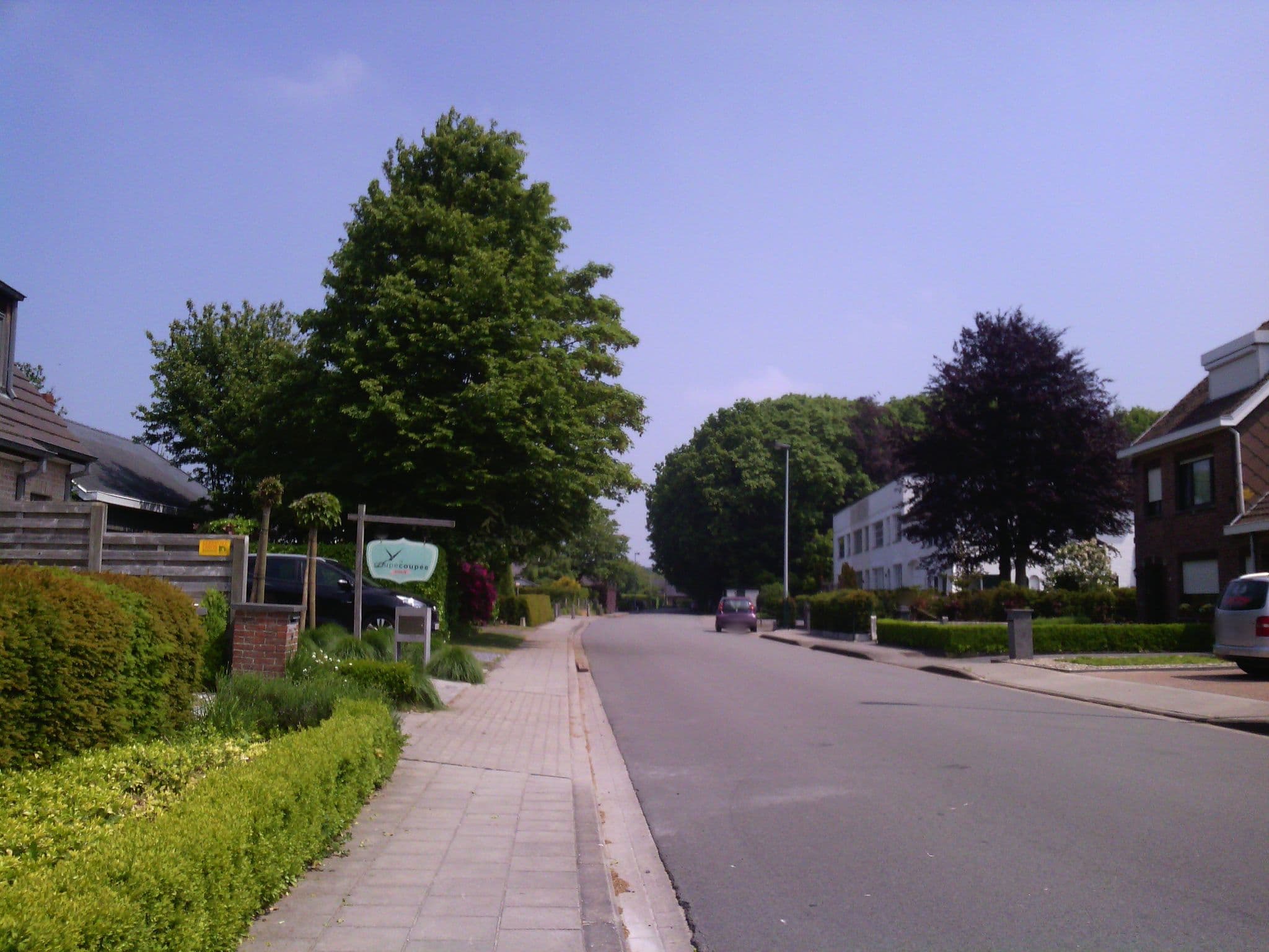 Street view near Vakantiehuis Hanna, Veldegem — © jakka (CC BY-SA · Mapillary)