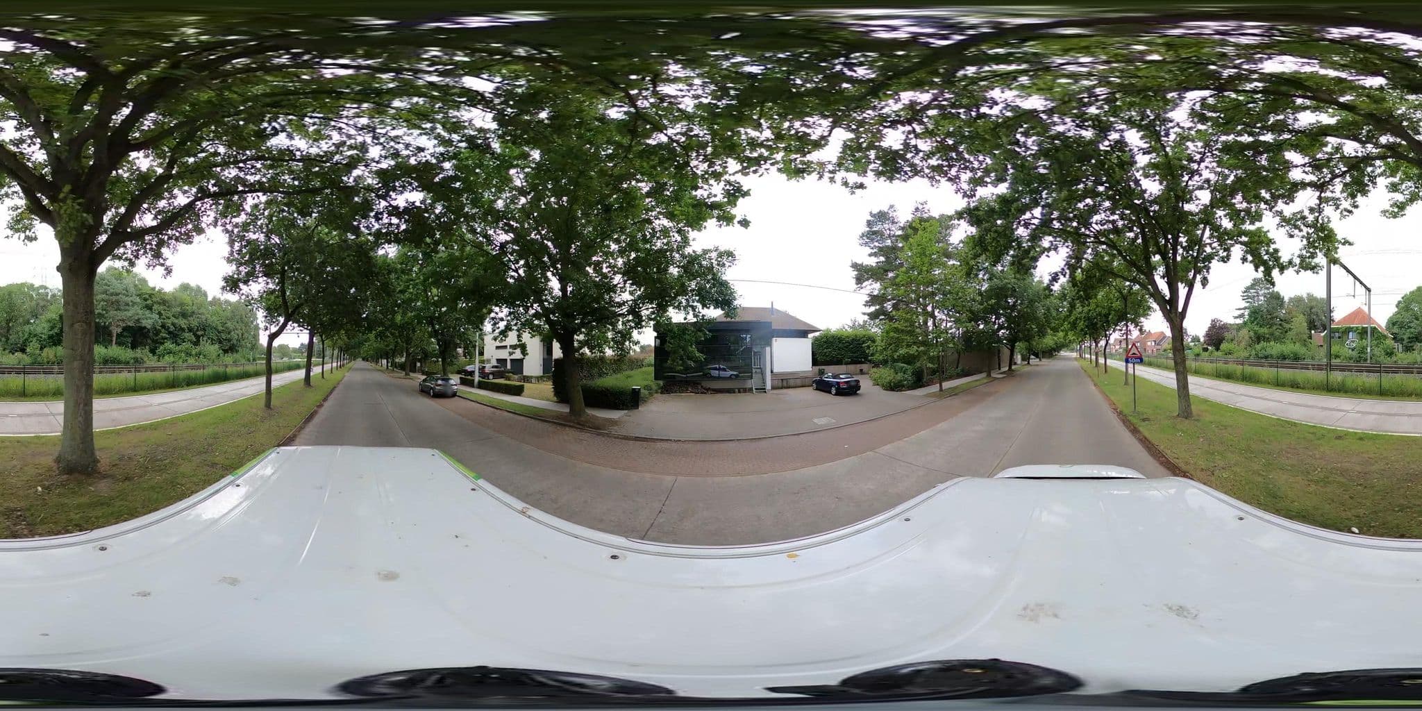 Street view near Vakantiepark Delhuvenne, Rumbeke — © thibaultr (CC BY-SA · Mapillary)