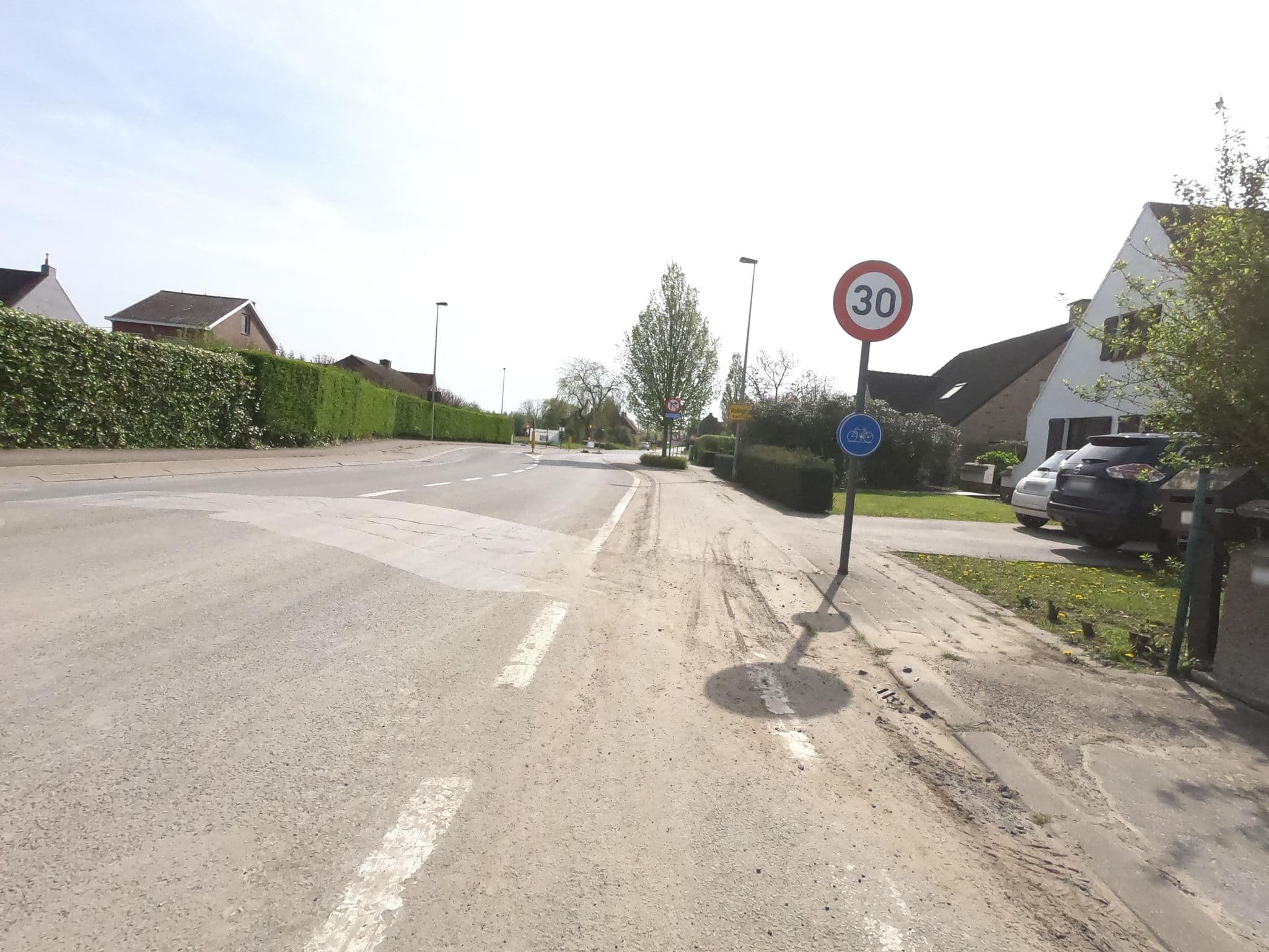 Street view near sexy tent, Aalbeke — © jakka (CC BY-SA · Mapillary)