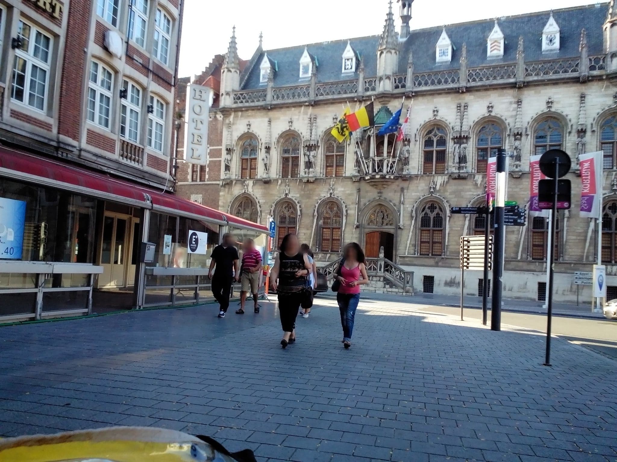 Street view near Hotel Belfort, Kortrijk — © polyglot (CC BY-SA · Mapillary)