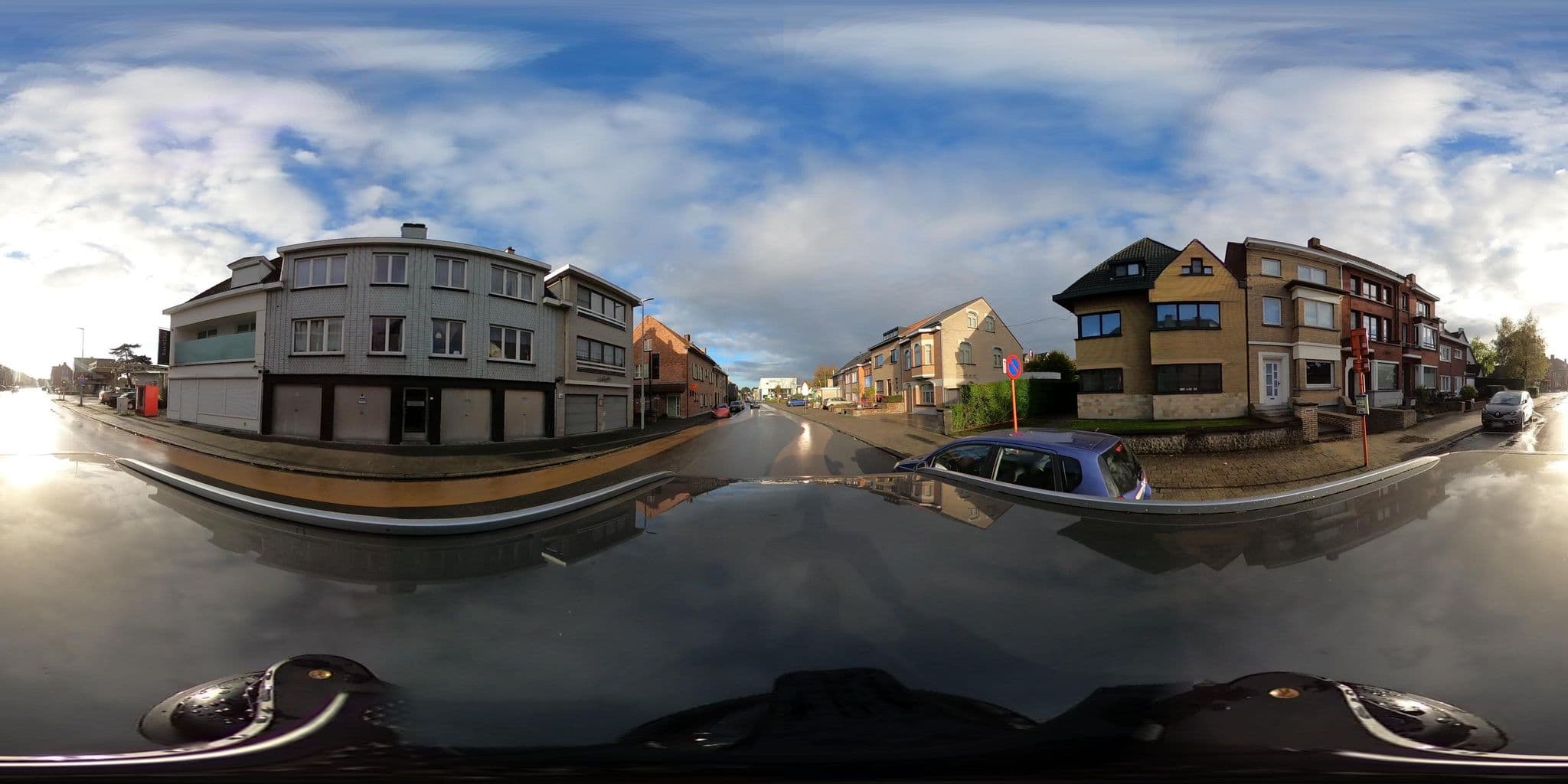 Street view near Les Lits de la Lys, Kortrijk — © thibaultr (CC BY-SA · Mapillary)