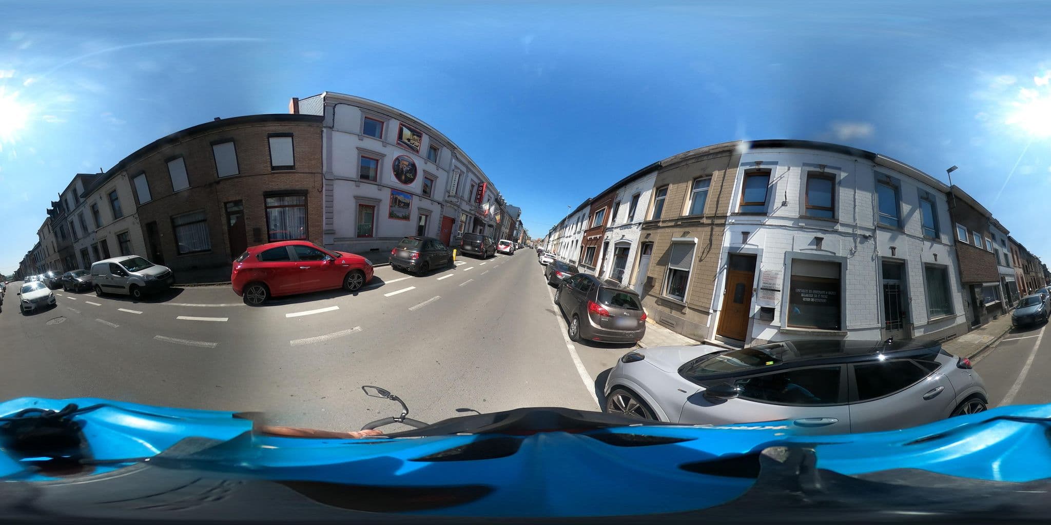 Street view near Appart Hotel Bellevue, La Louvière — © padididejurbise (CC BY-SA · Mapillary)