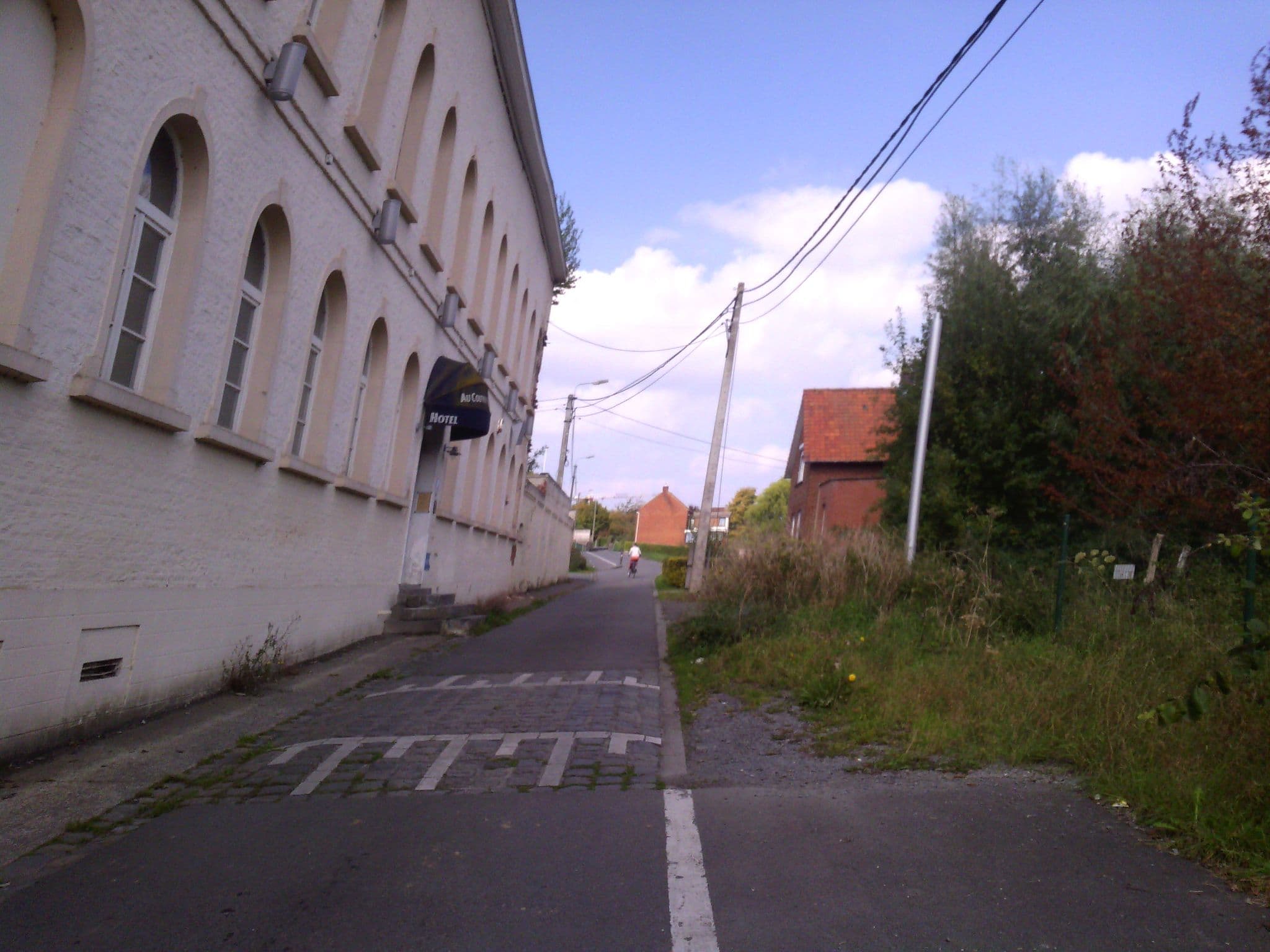 Street view near Au Couvent Des Collines, Ellezelles — © jakka (CC BY-SA · Mapillary)