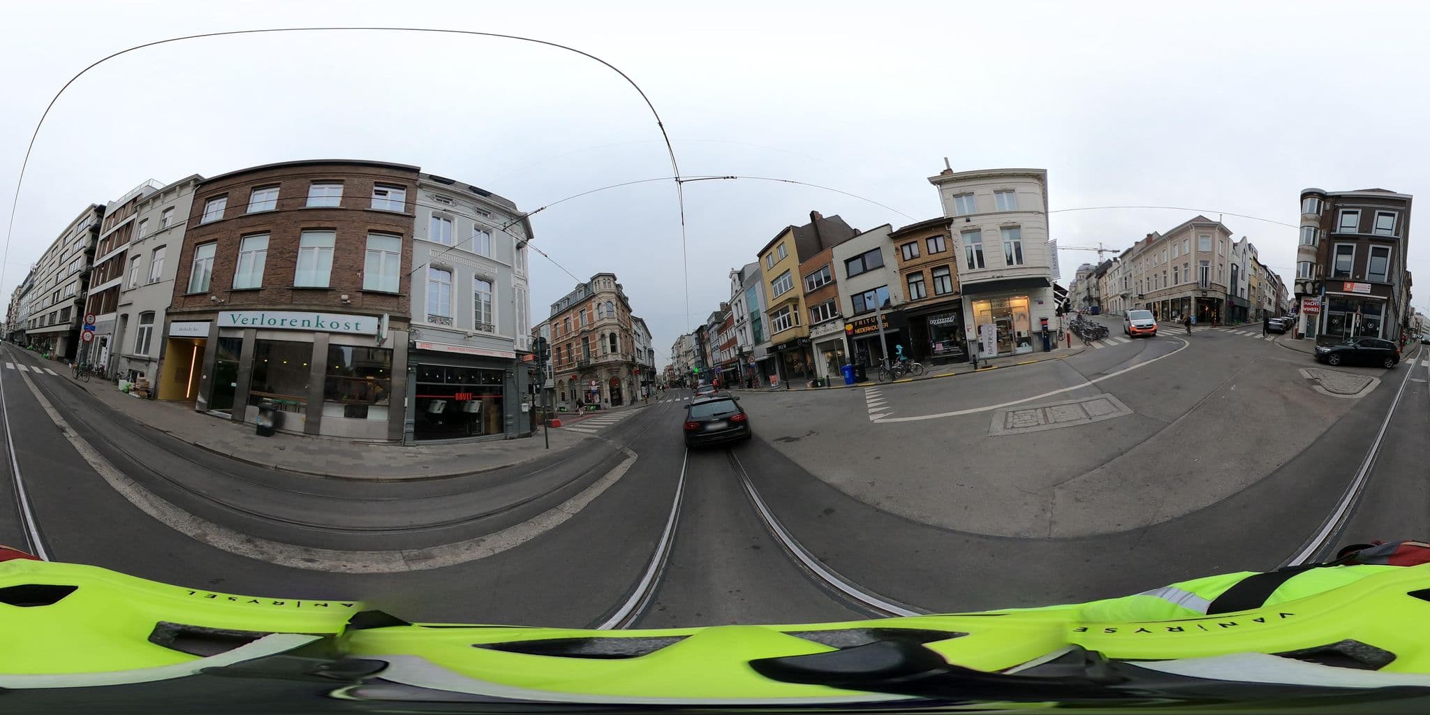 Street view near The Hide, Gent — © Stefdegreef (CC BY-SA · Mapillary)