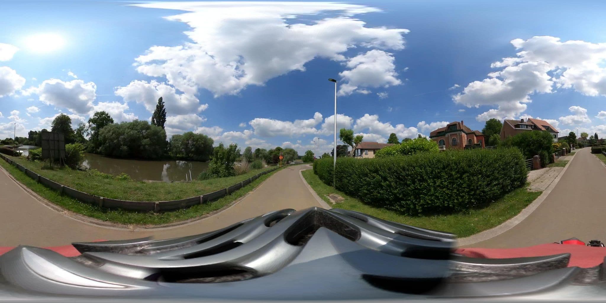 Street view near B&B Het Tijdloze Uur, Drongen — © Waterleaup (CC BY-SA · Mapillary)