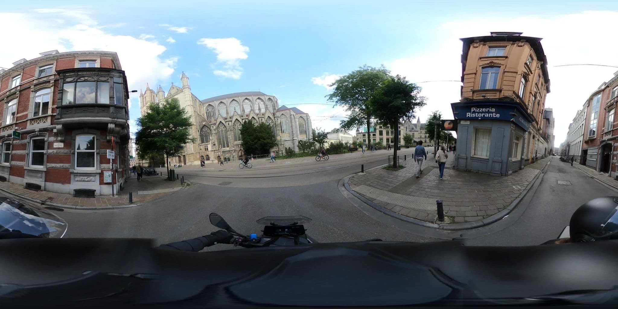 Street view near Huys Bazille, Ledeberg — © friedkiwi (CC BY-SA · Mapillary)