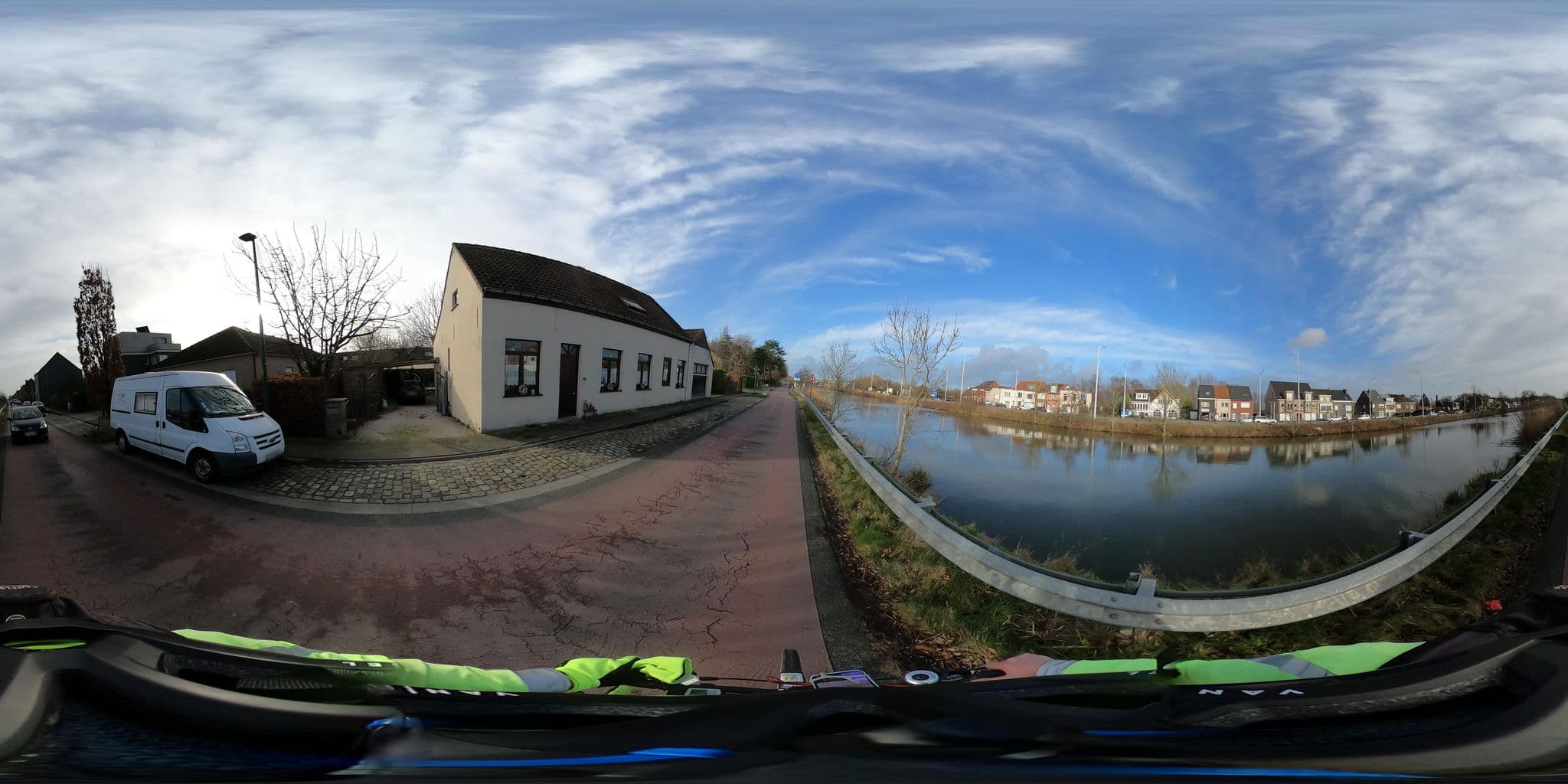 Street view near 't Keygoed, Mariakerke — © Stefdegreef (CC BY-SA · Mapillary)