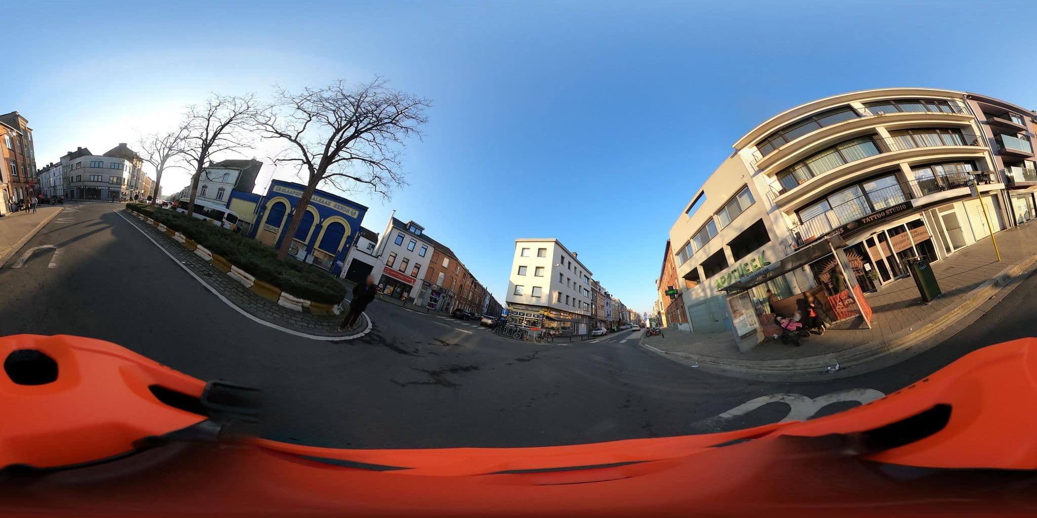Street view near The Secret Schoolgarden, Sint-Amandsberg — © jdrbaix (CC BY-SA · Mapillary)