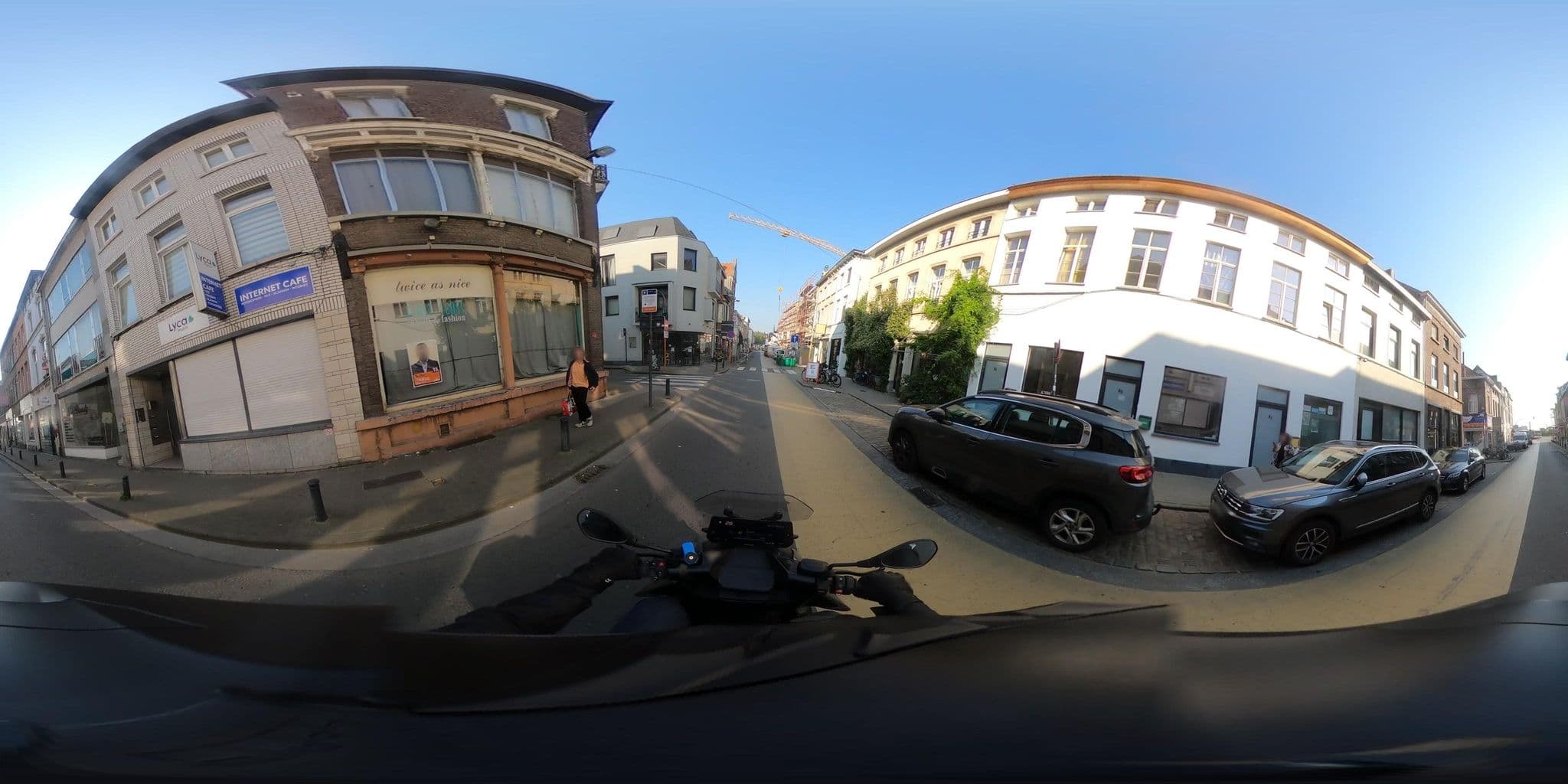 Street view near Bastion Apartment, Sint-Amandsberg — © friedkiwi (CC BY-SA · Mapillary)