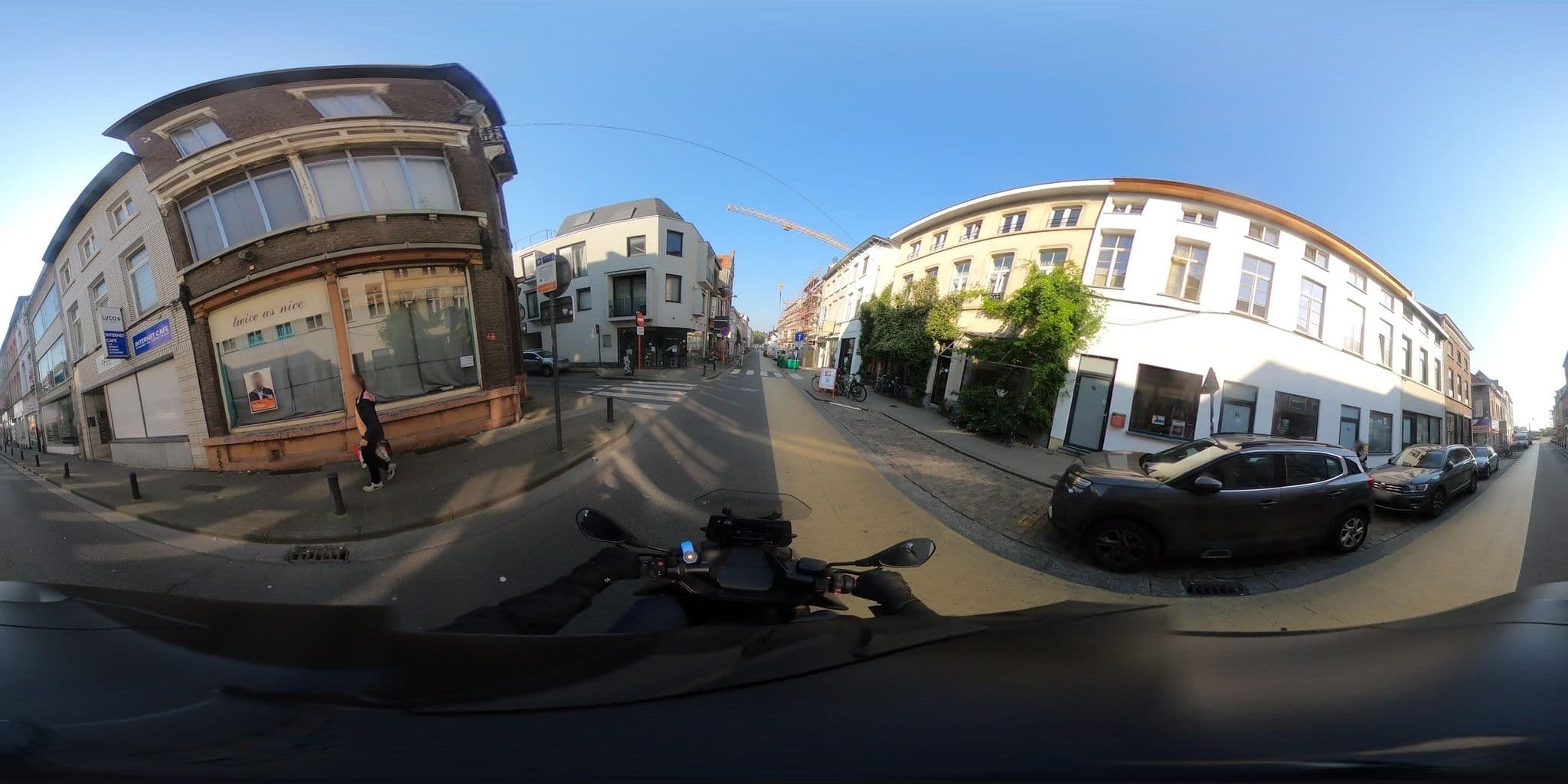 Street view near Big sleep, Sint-Amandsberg — © friedkiwi (CC BY-SA · Mapillary)