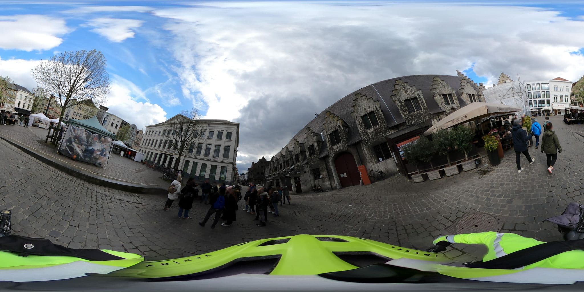 Street view near Bed And Bread, Gent — © Stefdegreef (CC BY-SA · Mapillary)
