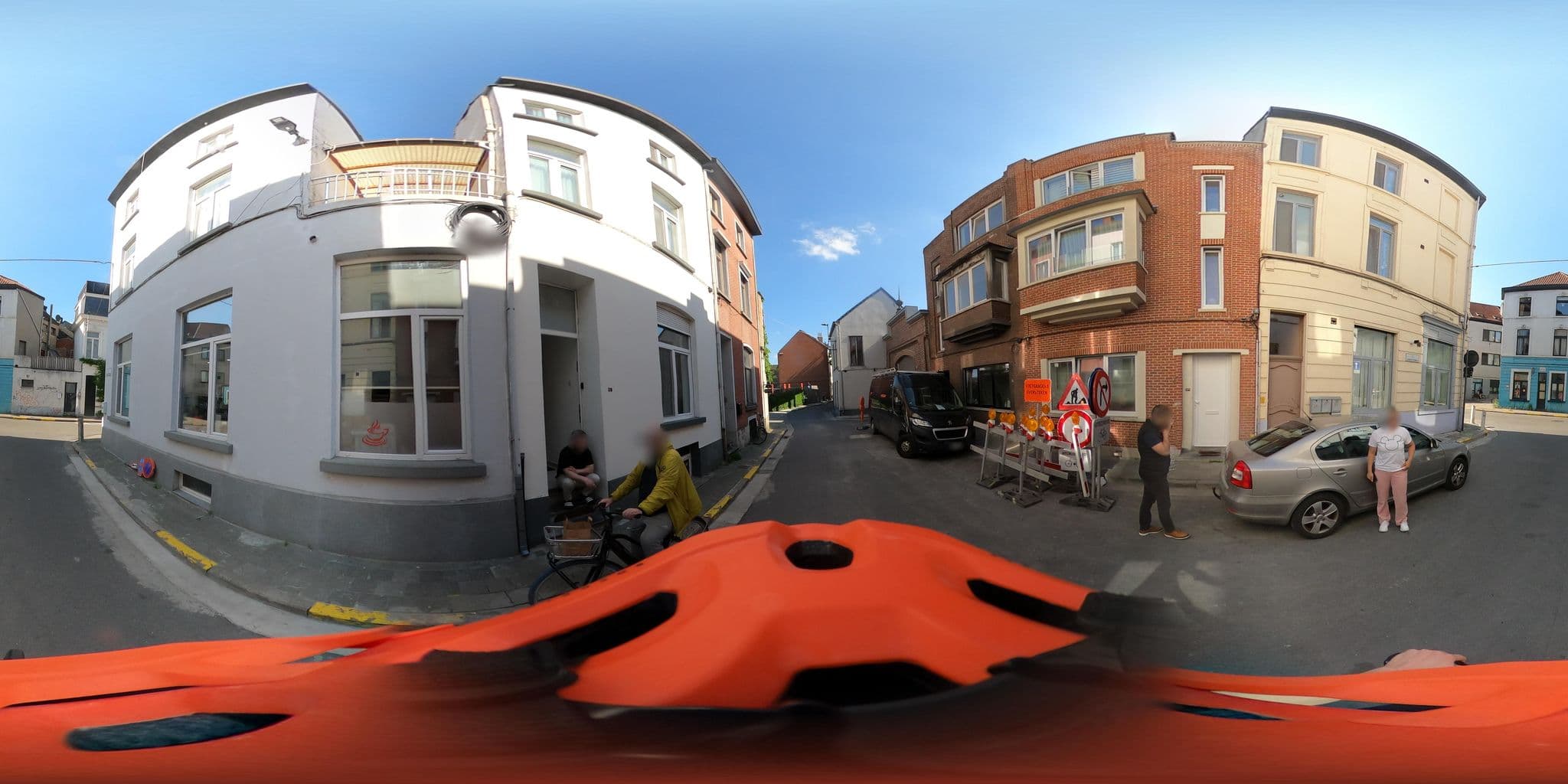 Street view near Sleepstreet Apartments, Sint-Amandsberg — © jdrbaix (CC BY-SA · Mapillary)
