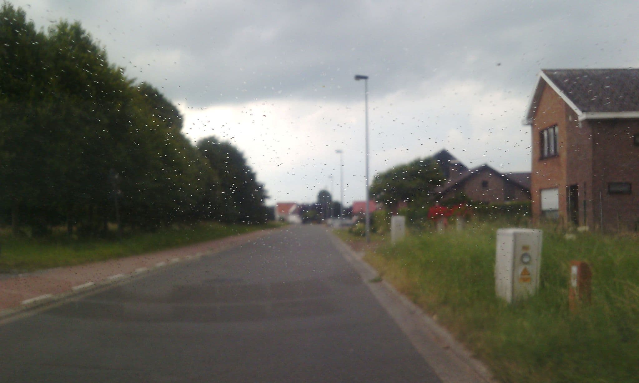 Street view near b&b sunrise, Zeveneken — © anastasio (CC BY-SA · Mapillary)