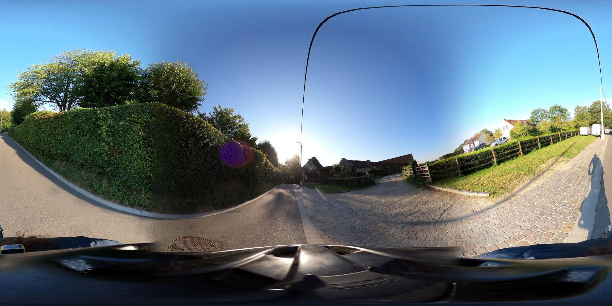 Street view near Hotel Dilbeek, Groot-Bijgaarden — © RaphaelPasLoin (CC BY-SA · Mapillary)