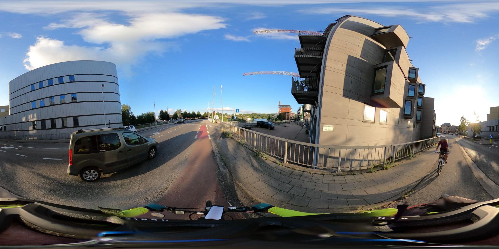 Street view near Inpak NV, Aalst — © Stefdegreef (CC BY-SA · Mapillary)