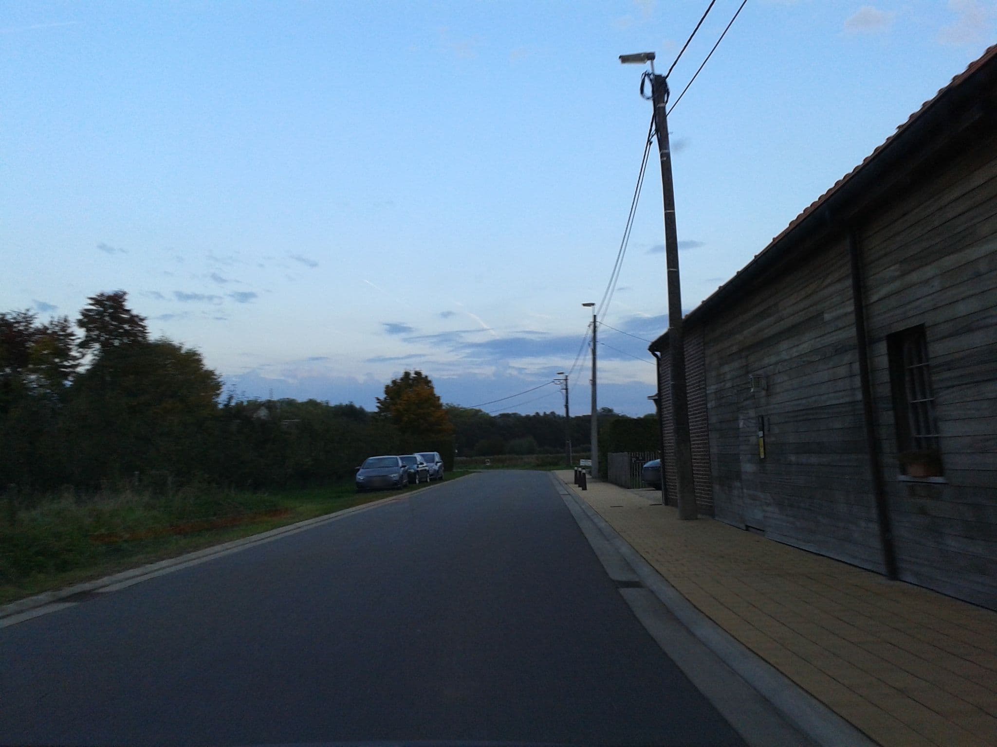 Street view near B&B Mille Étoiles, Wieze — © frankv (CC BY-SA · Mapillary)