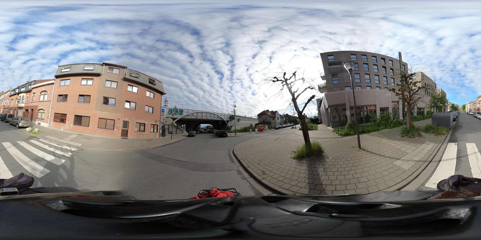 Street view near Residence la Fraisiere, Negenmanneke — © RaphaelPasLoin (CC BY-SA · Mapillary)