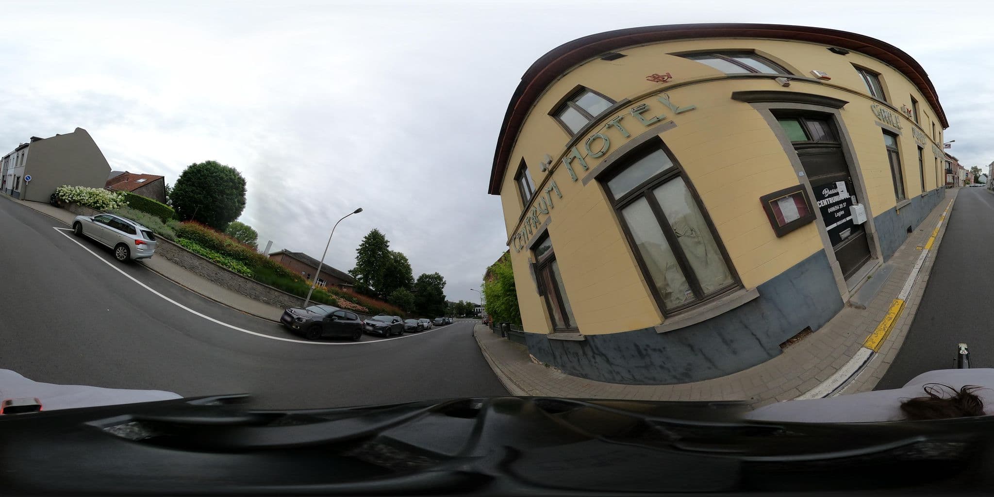 Street view near Centrum Hotel, Beersel — © RaphaelPasLoin (CC BY-SA · Mapillary)