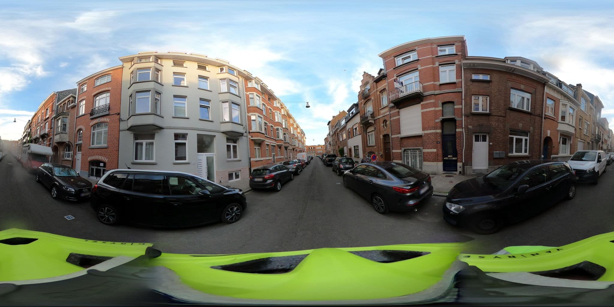 Street view near Временное Пристанище, Uccle — © Stefdegreef (CC BY-SA · Mapillary)