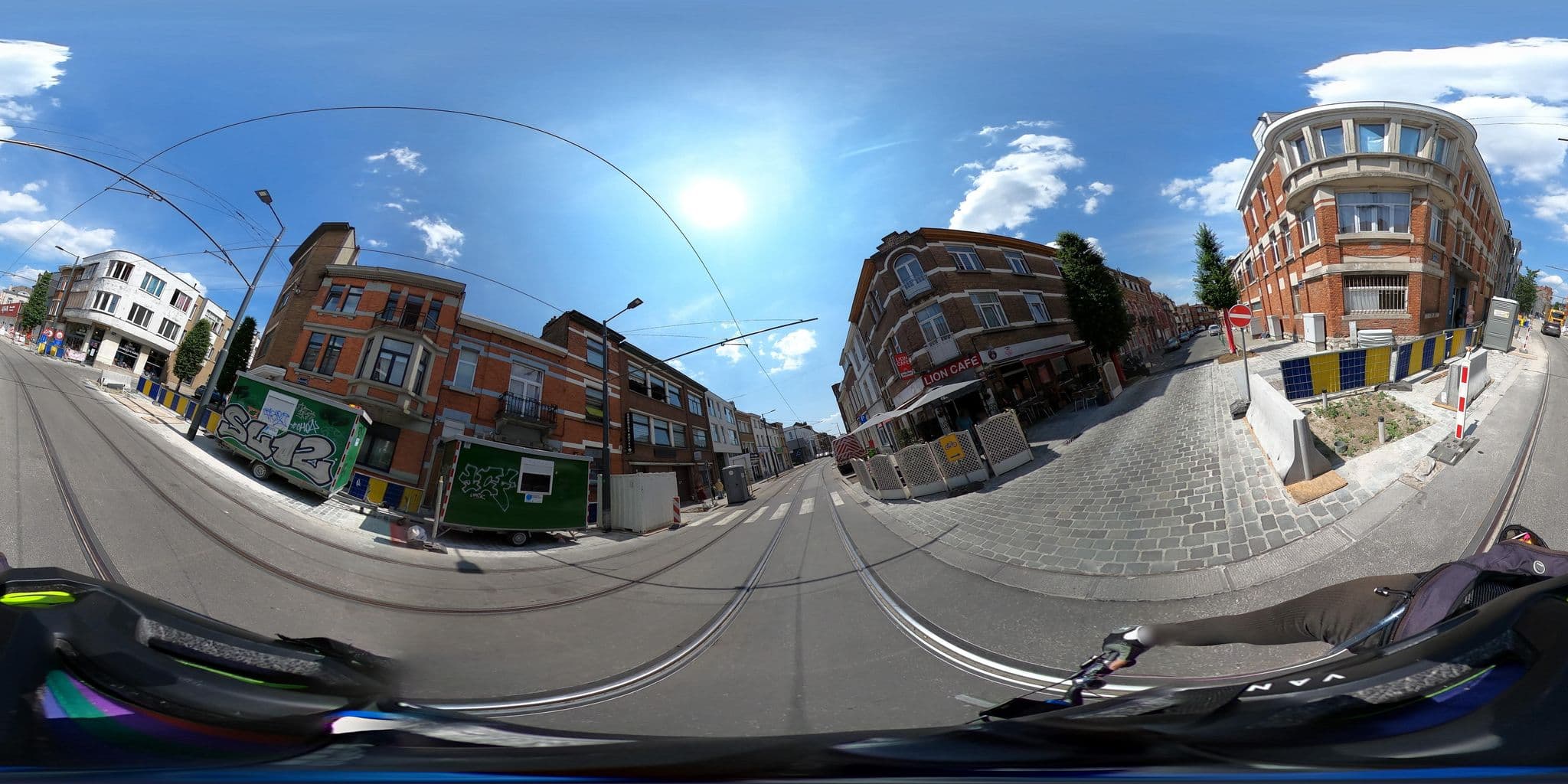Street view near Sun Rise Hotel, Forest — © Stefdegreef (CC BY-SA · Mapillary)