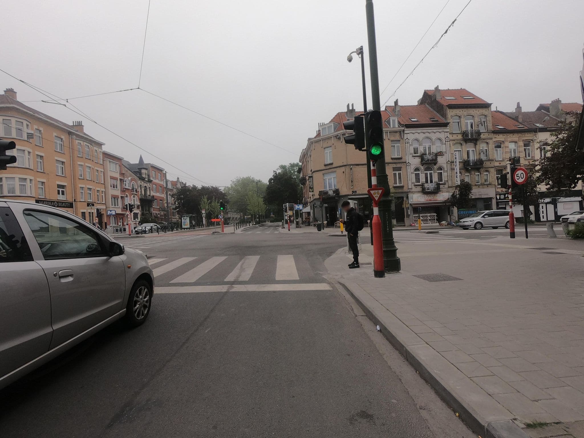 Street view near Hotel Tivoli Bruxelles, Jette — © thierry1030 (CC BY-SA · Mapillary)