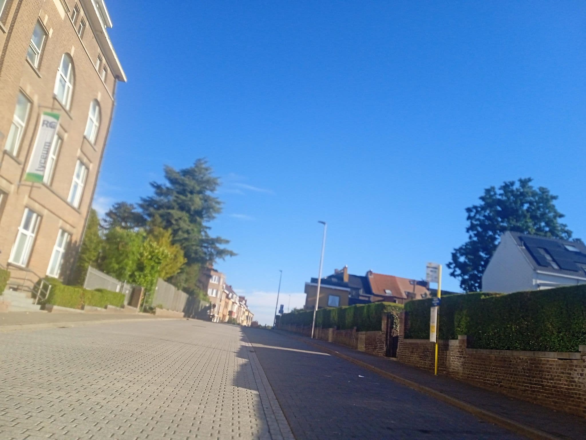Street view near RC internaat, Dilbeek — © RaphaelPasLoin (CC BY-SA · Mapillary)