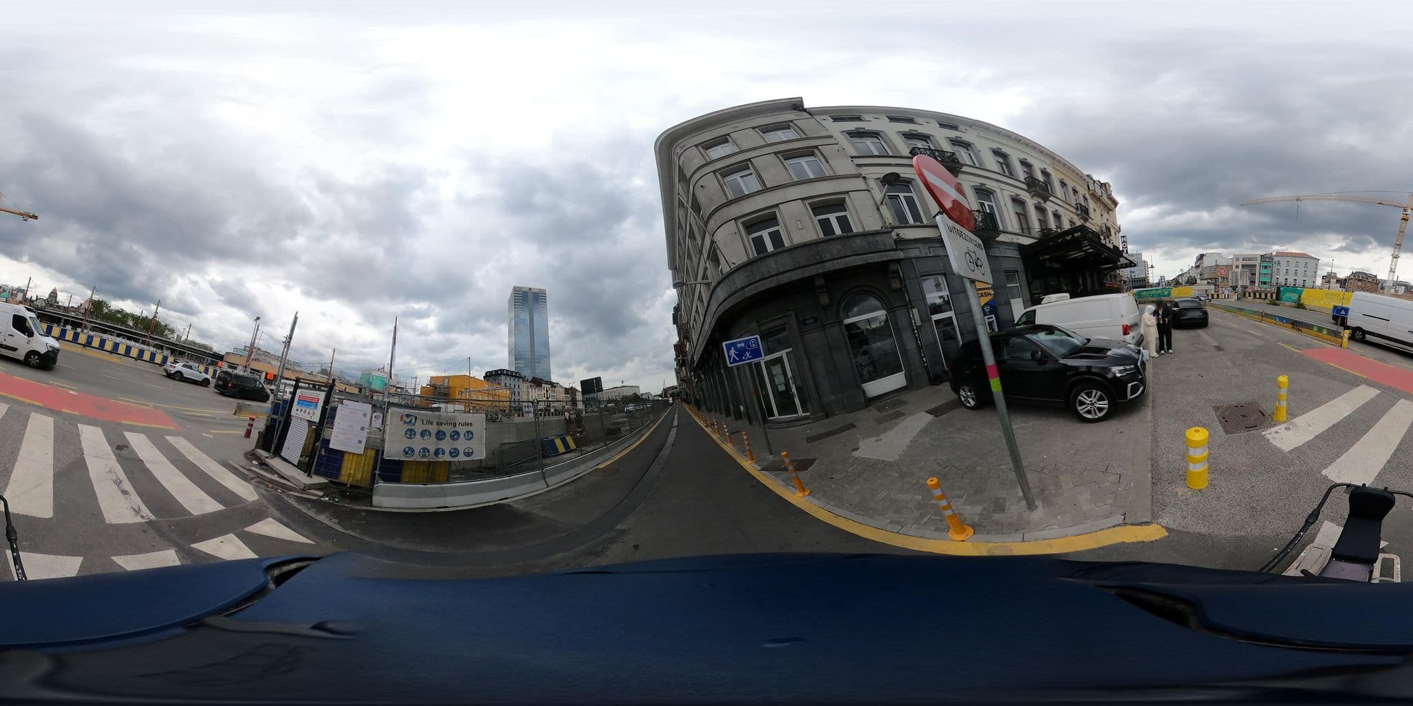 Street view near The Hive Rooms, Saint-Gilles — © thierry1030 (CC BY-SA · Mapillary)
