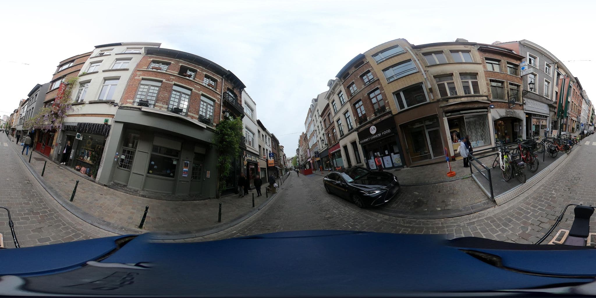 Street view near Be In Brussels, Brussels — © thierry1030 (CC BY-SA · Mapillary)