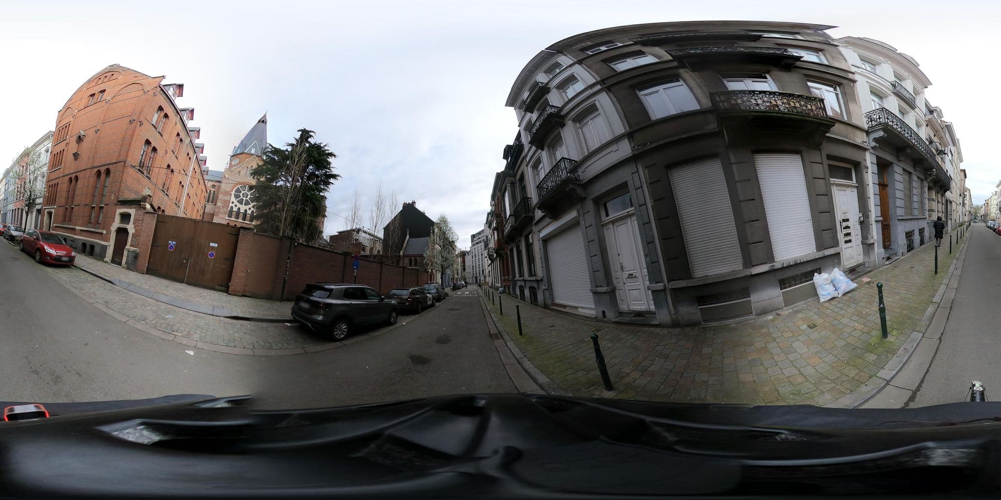 Street view near Trendy Penthouse Flat, Brussels — © RaphaelPasLoin (CC BY-SA · Mapillary)
