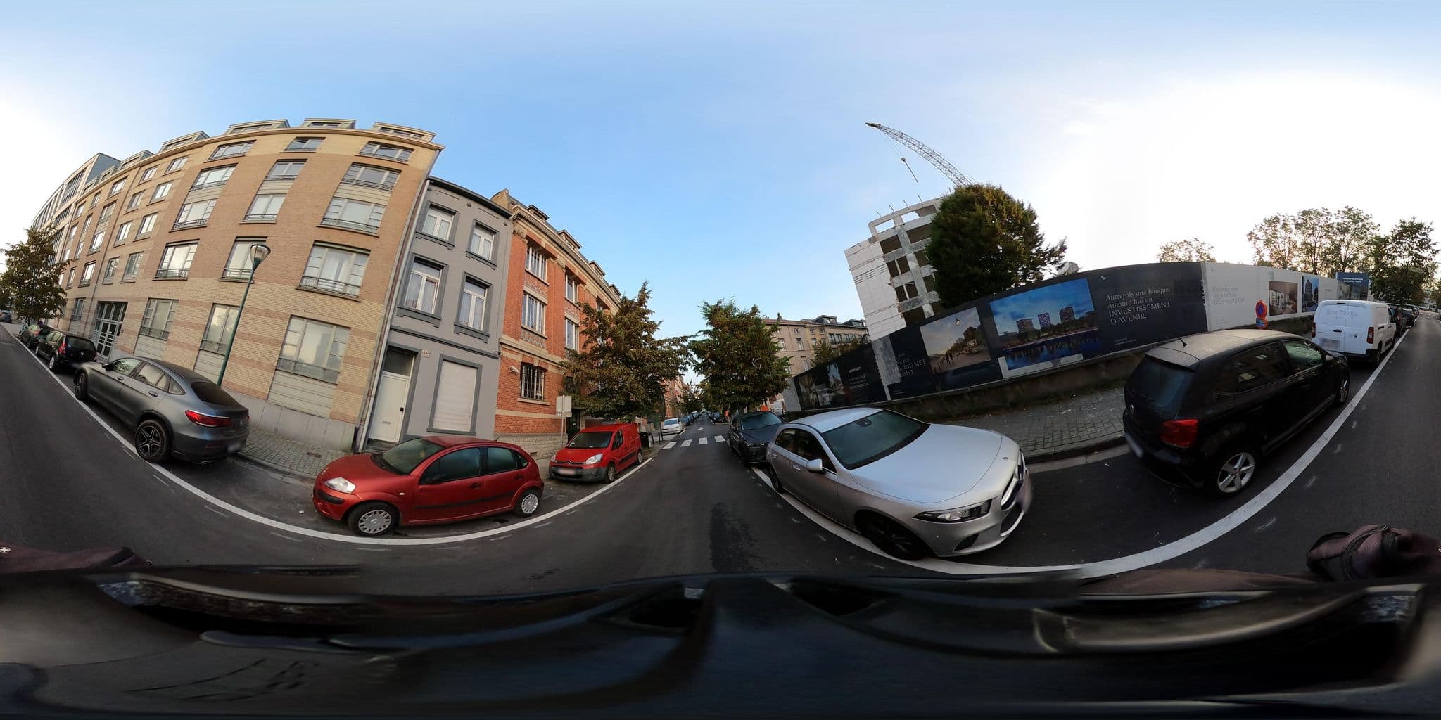 Street view near New Design Apartment, Koekelberg — © RaphaelPasLoin (CC BY-SA · Mapillary)