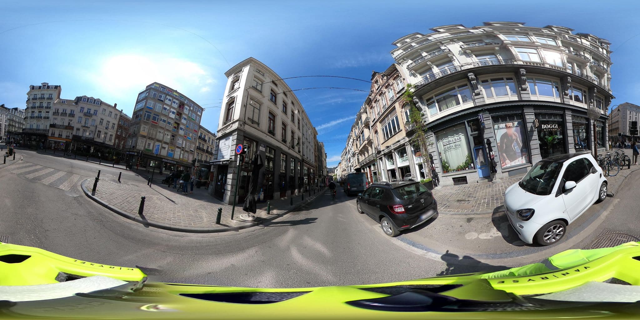Street view near Apartment Porte de Saint Gery, Brussels — © Stefdegreef (CC BY-SA · Mapillary)
