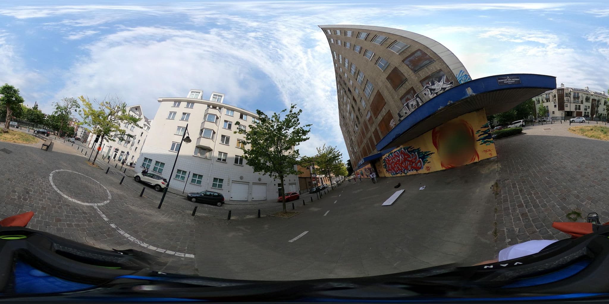 Street view near Bed and Breakfast, Brussels — © Stefdegreef (CC BY-SA · Mapillary)