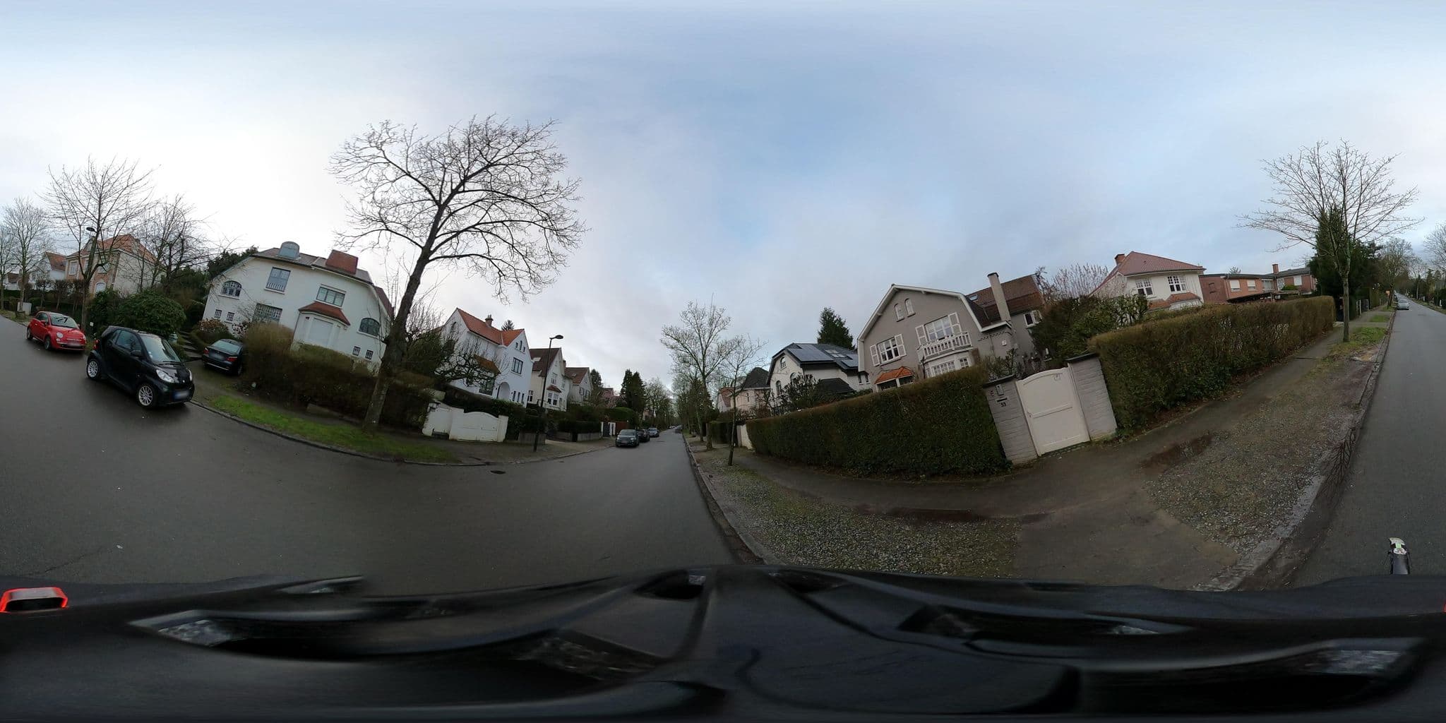 Street view near Cyran's Bed, Linkebeek — © RaphaelPasLoin (CC BY-SA · Mapillary)