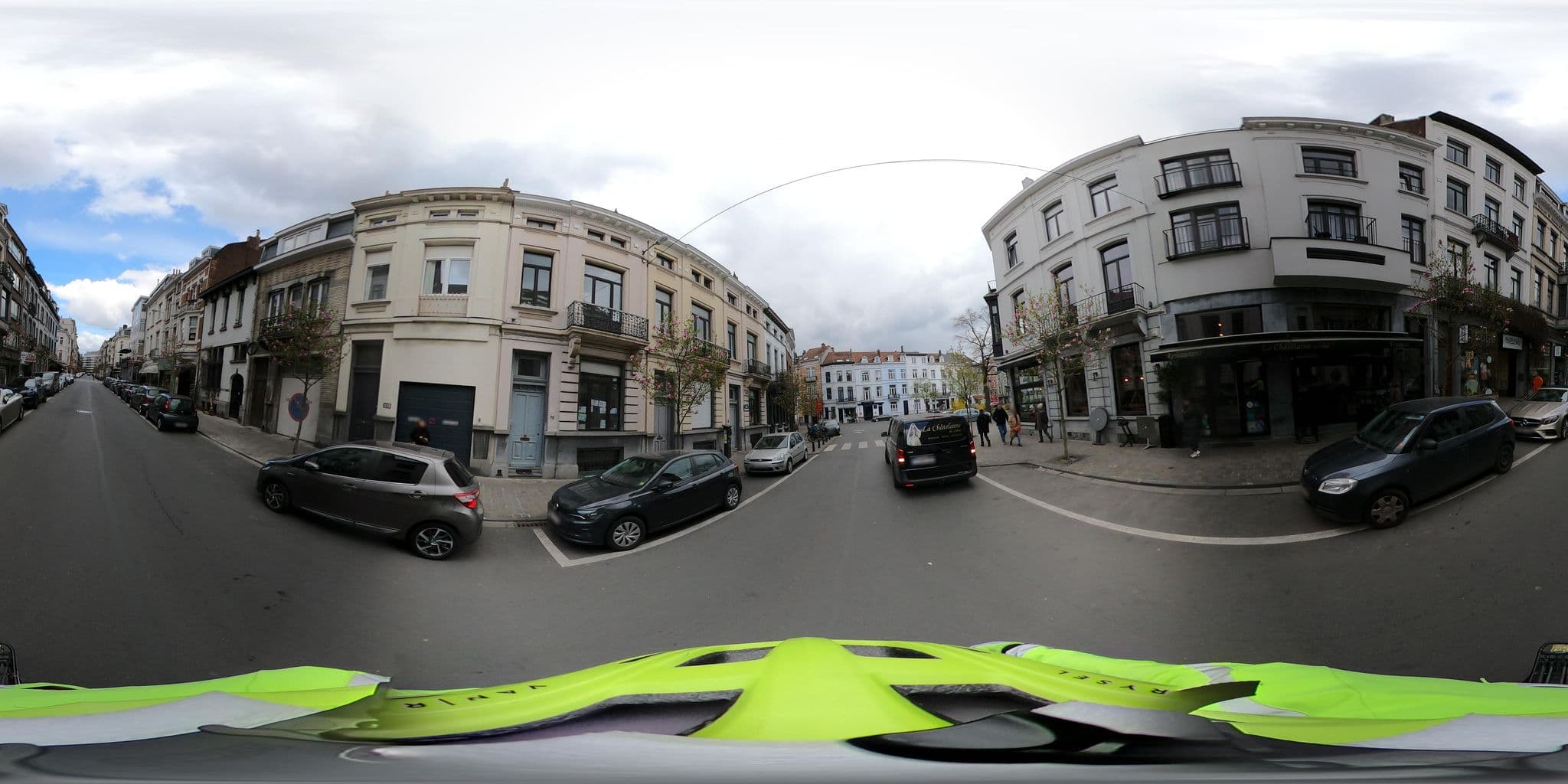 Street view near Horenap SPRL, Ixelles — © Stefdegreef (CC BY-SA · Mapillary)