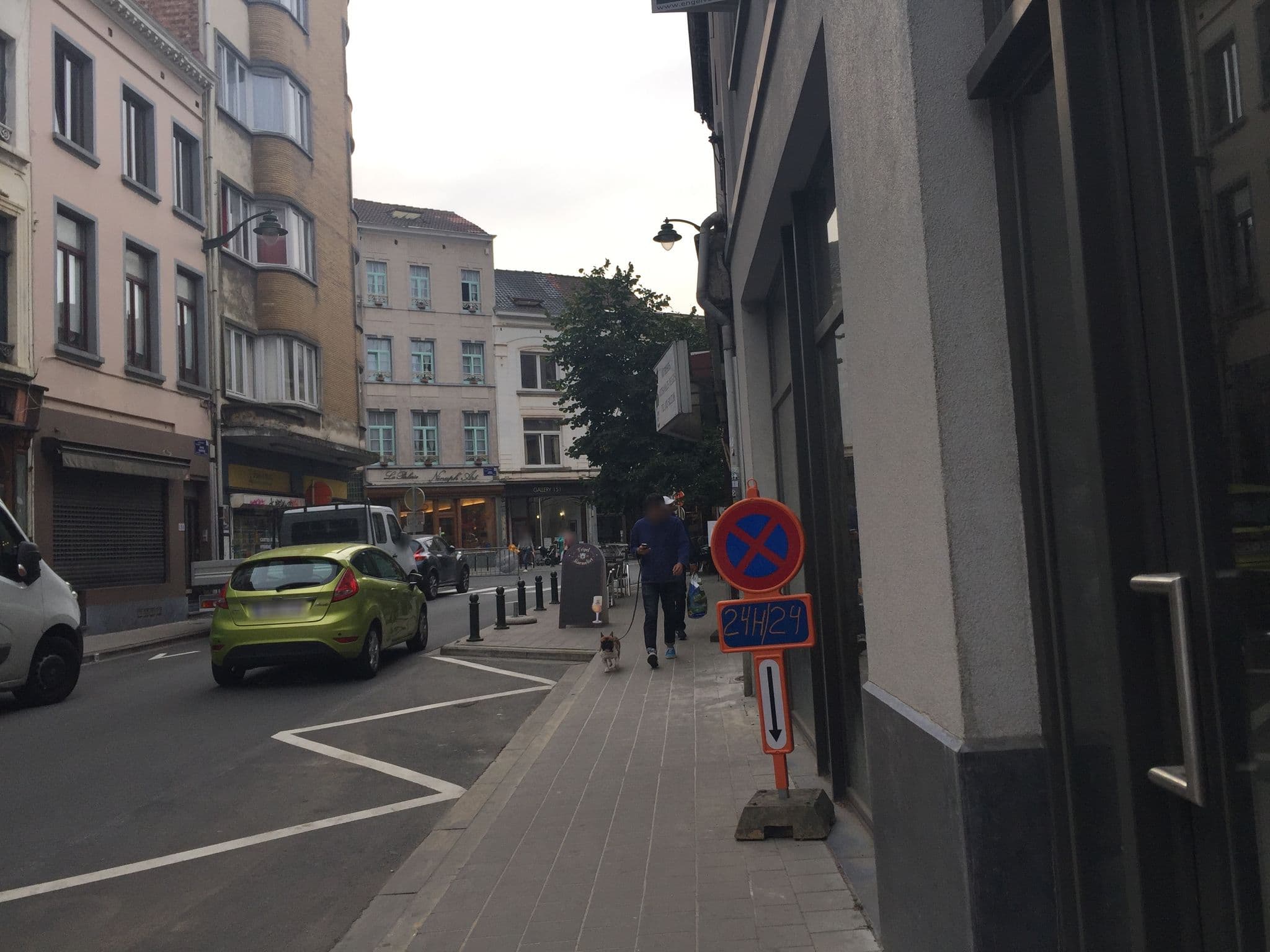 Street view near Aparthotel Le 155, Ixelles — © zimmy (CC BY-SA · Mapillary)