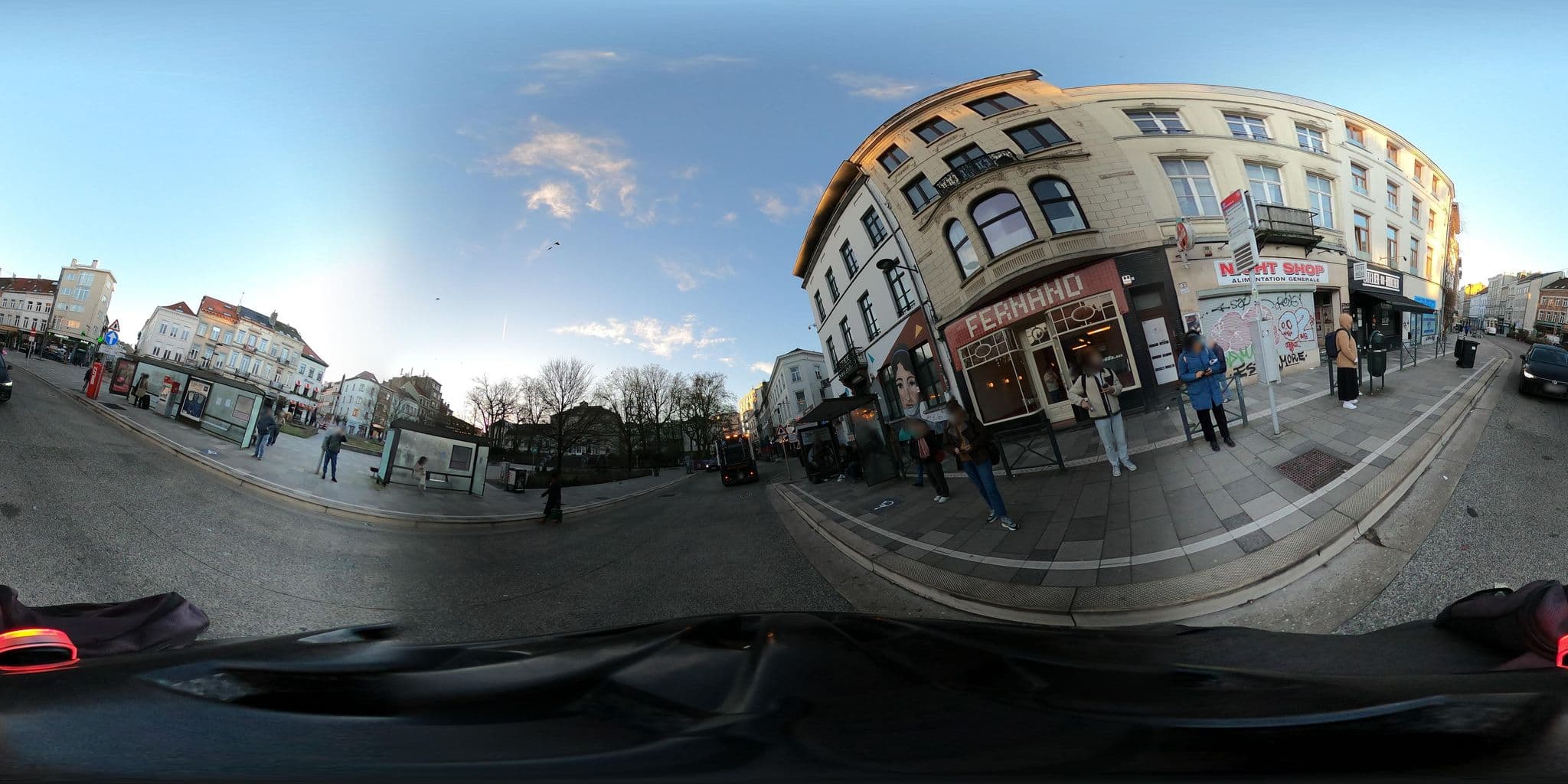 Street view near Ixelles Flats, Ixelles — © RaphaelPasLoin (CC BY-SA · Mapillary)
