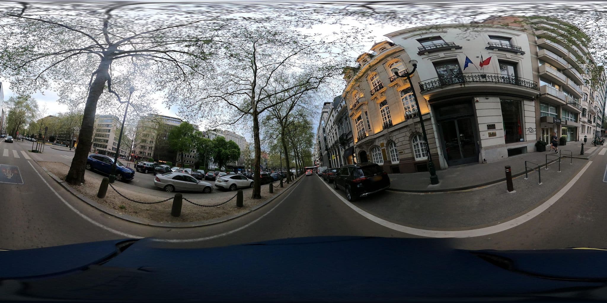 Street view near Poirots Apartment Brussels, Ixelles — © thierry1030 (CC BY-SA · Mapillary)