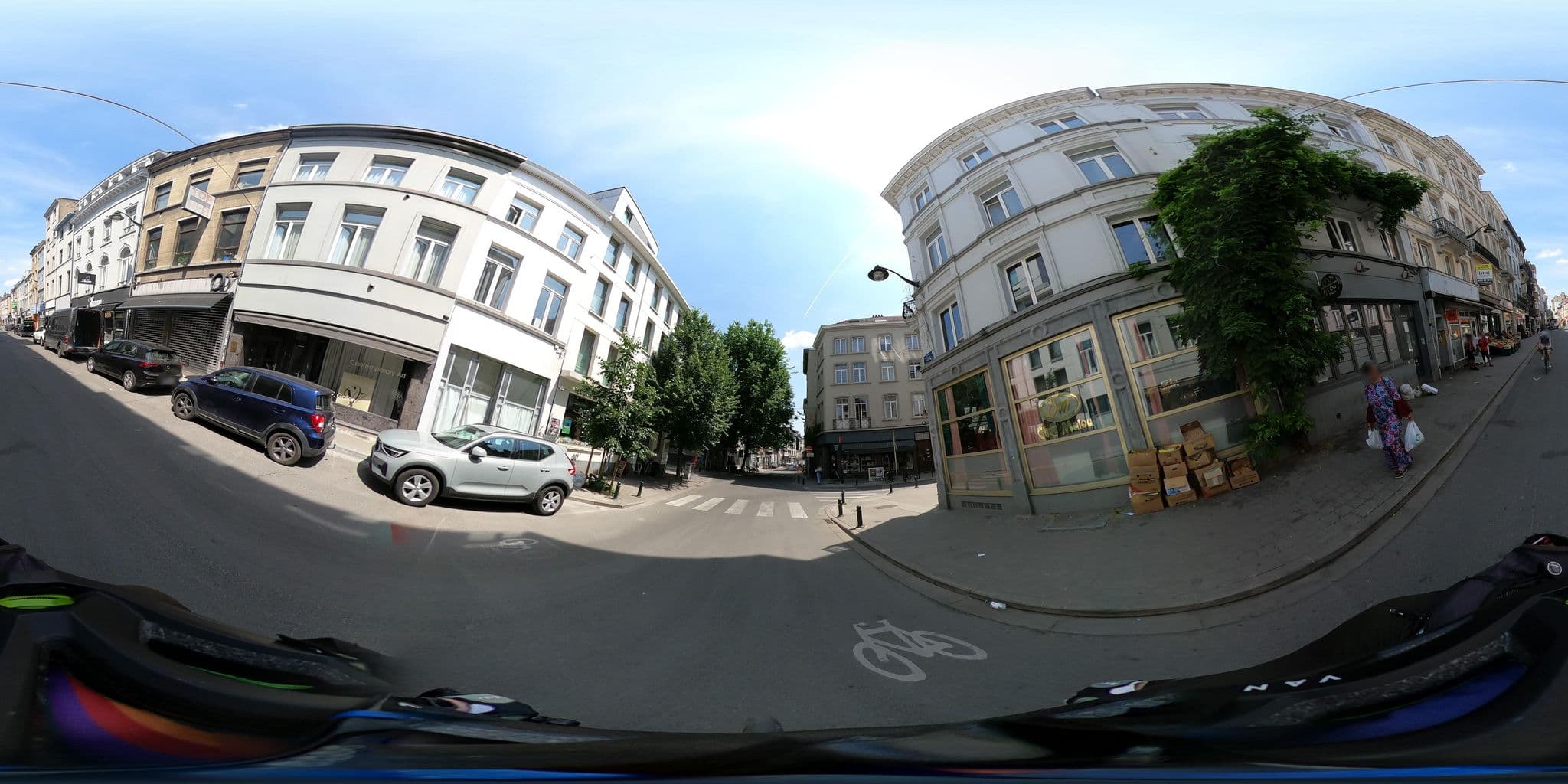 Street view near B&B VincentV. Gallery, Ixelles — © Stefdegreef (CC BY-SA · Mapillary)