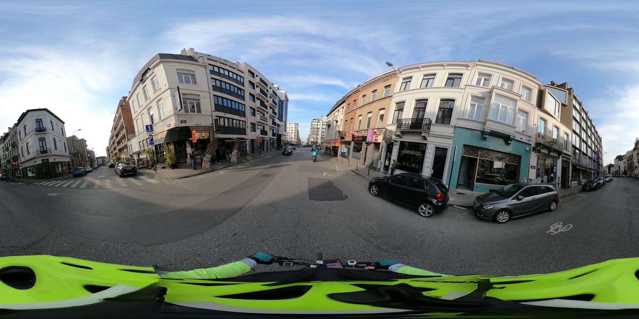 Street view near Aparthotel Wellington Brussels, Ixelles — © Stefdegreef (CC BY-SA · Mapillary)