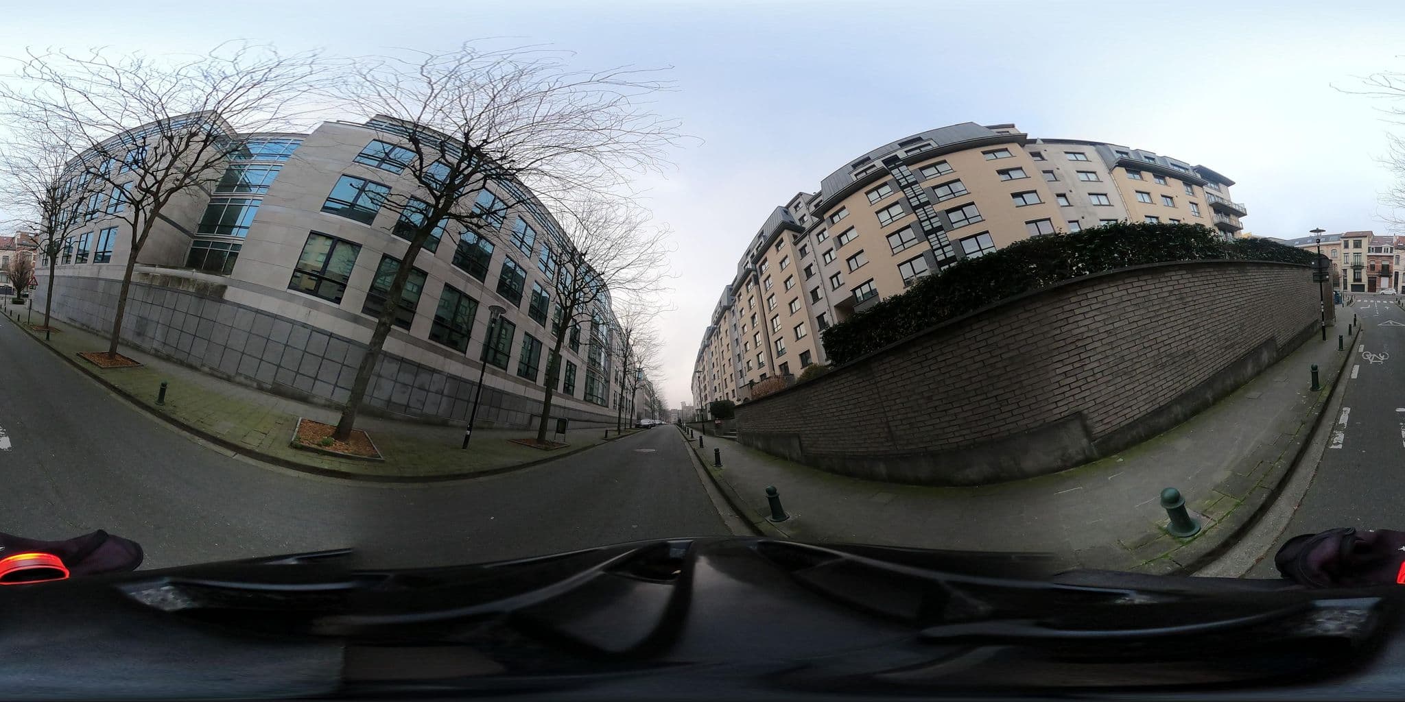 Street view near Kunzler's Hostel, Etterbeek — © RaphaelPasLoin (CC BY-SA · Mapillary)