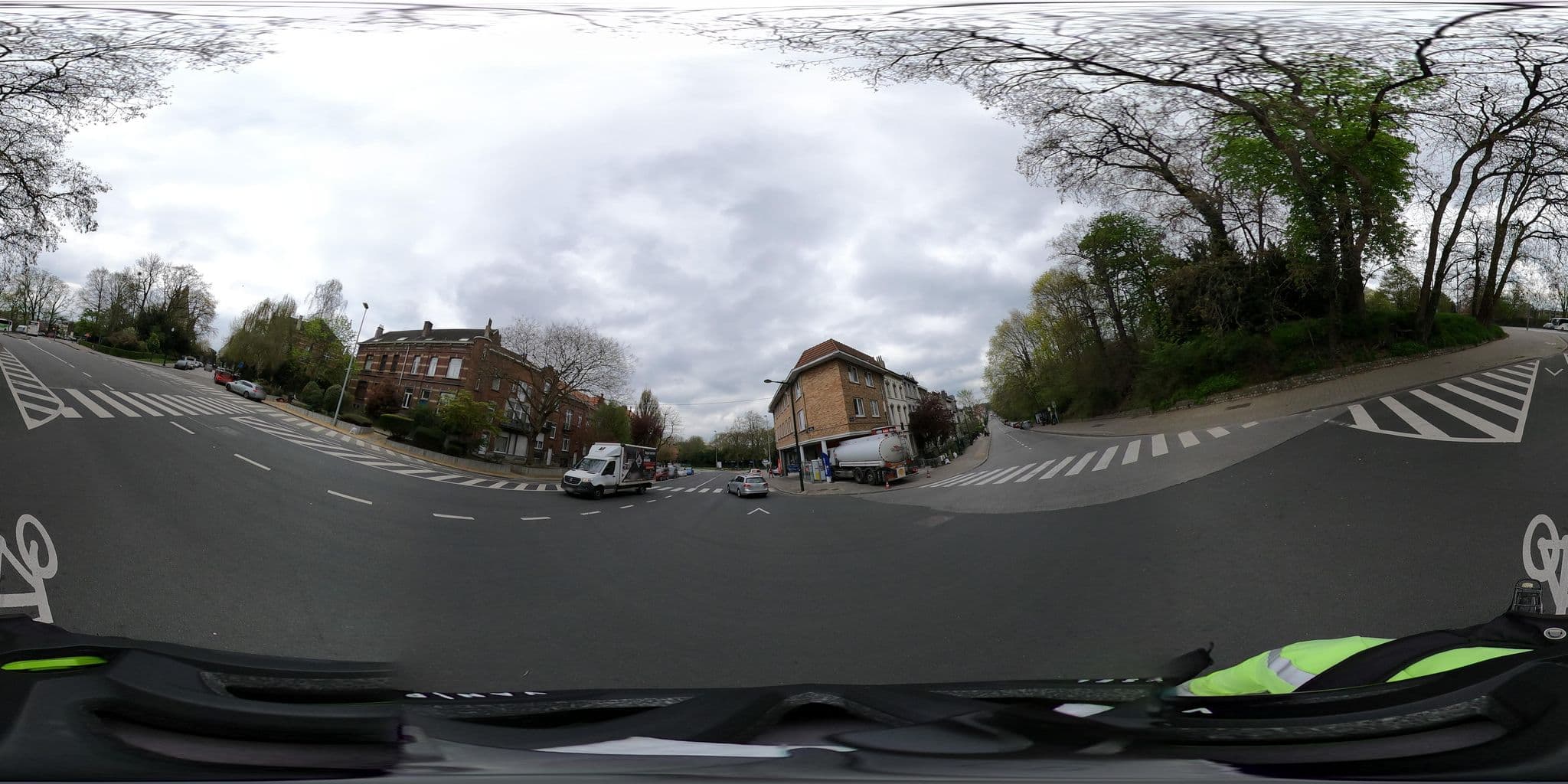 Street view near Internaat 'De Ark', Jette — © Stefdegreef (CC BY-SA · Mapillary)