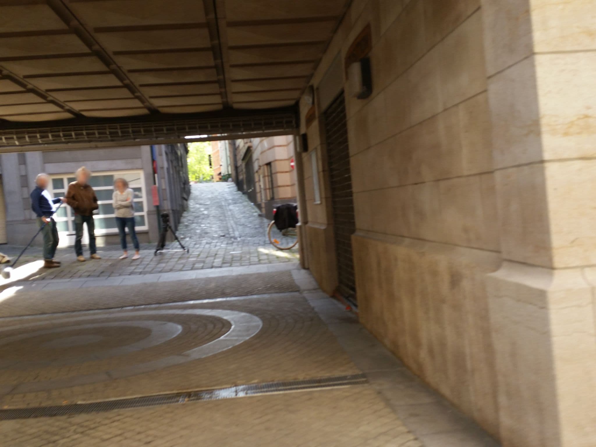 Street view near City Center Apartments Sablon, Ixelles — © filipc (CC BY-SA · Mapillary)