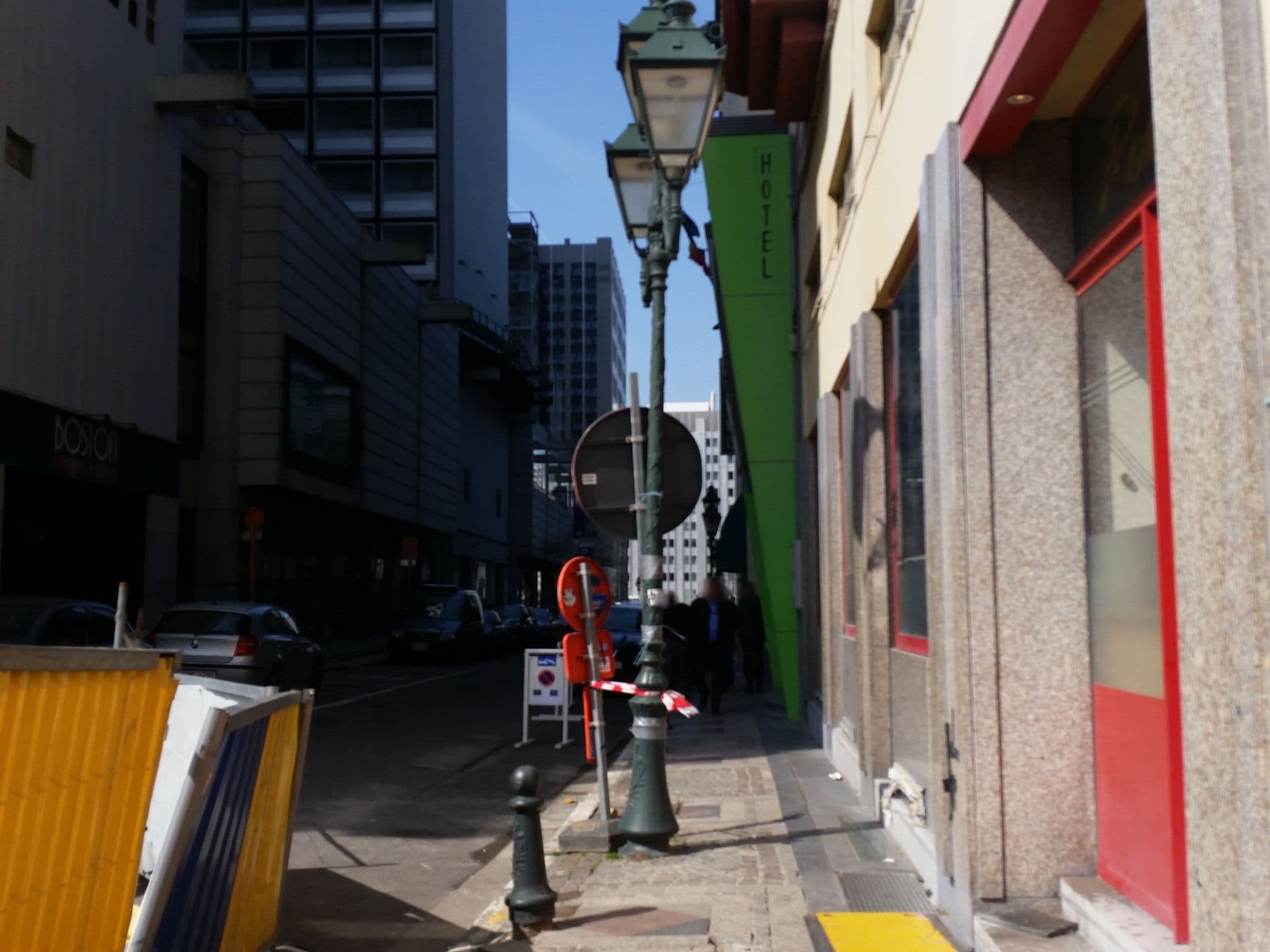 Street view near Sheraton Fitness & Pool, Brussels — © filipc (CC BY-SA · Mapillary)