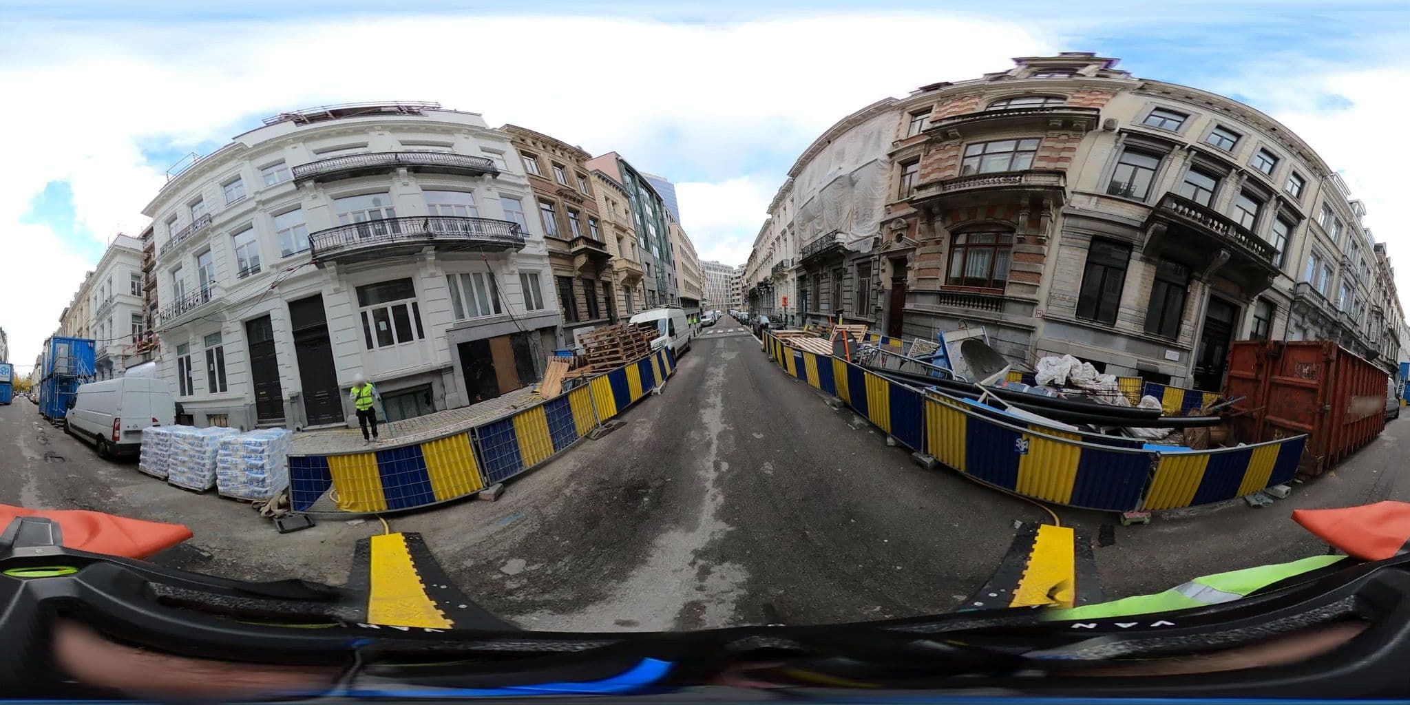 Street view near Brussels City Centre Apartaments, Saint-Josse-ten-Noode — © Stefdegreef (CC BY-SA · Mapillary)