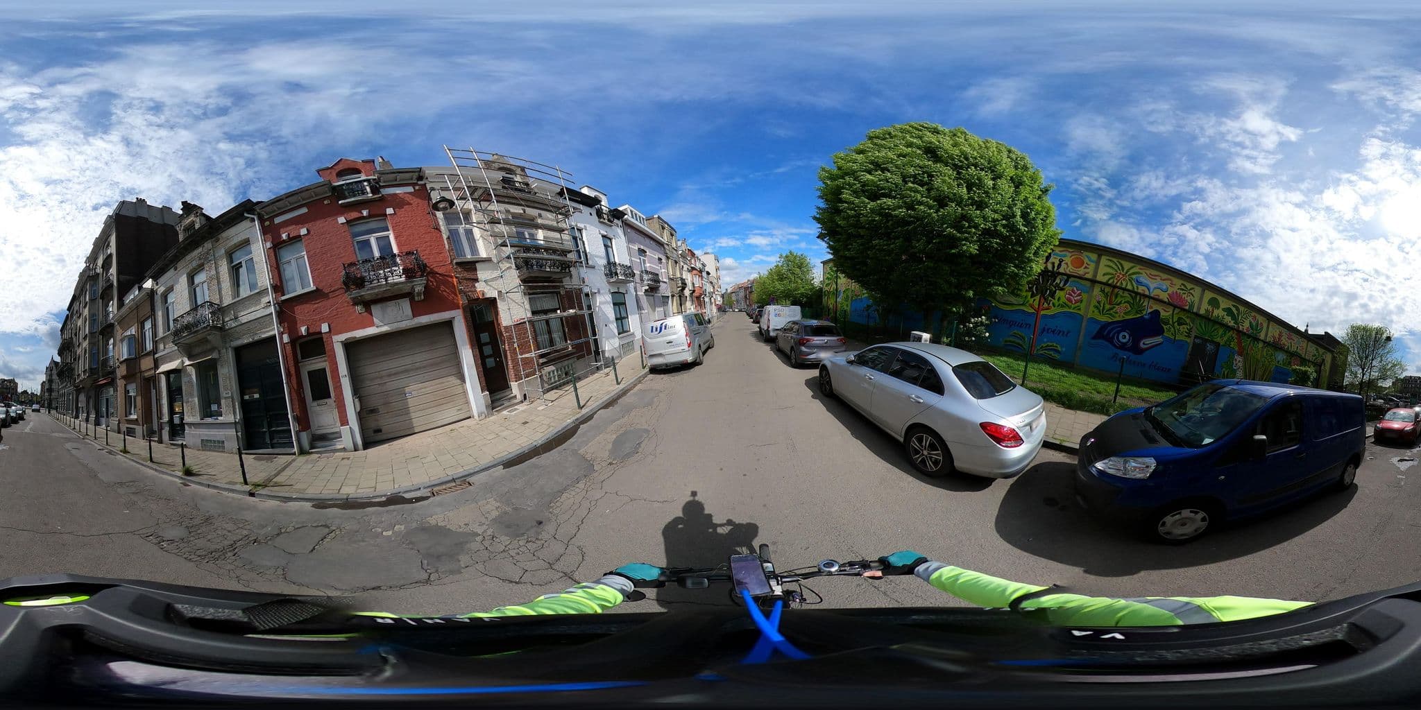 Street view near Maison Eddie, Jette — © Stefdegreef (CC BY-SA · Mapillary)