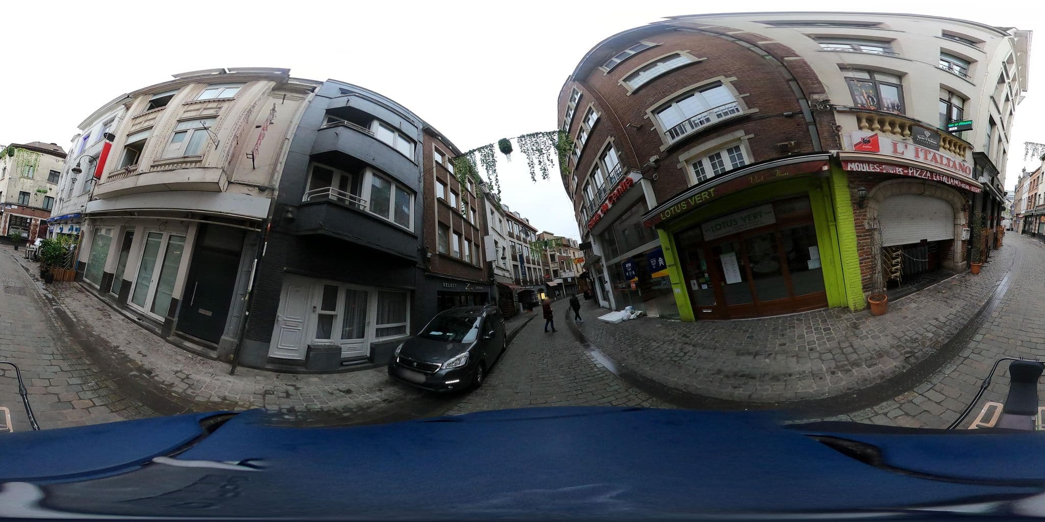 Street view near Hotel Aux Arcades, Brussels — © thierry1030 (CC BY-SA · Mapillary)
