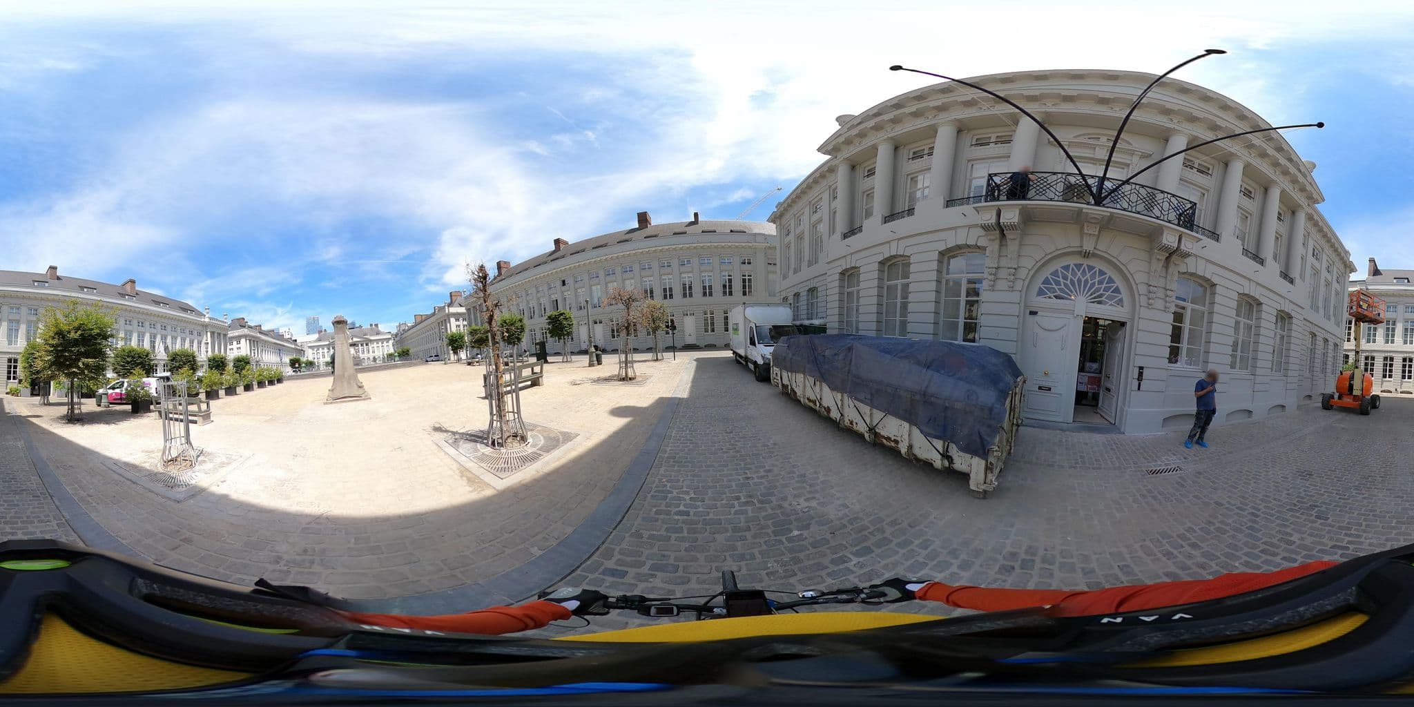 Street view near Juliana Hotel Brussels, Brussels — © Stefdegreef (CC BY-SA · Mapillary)