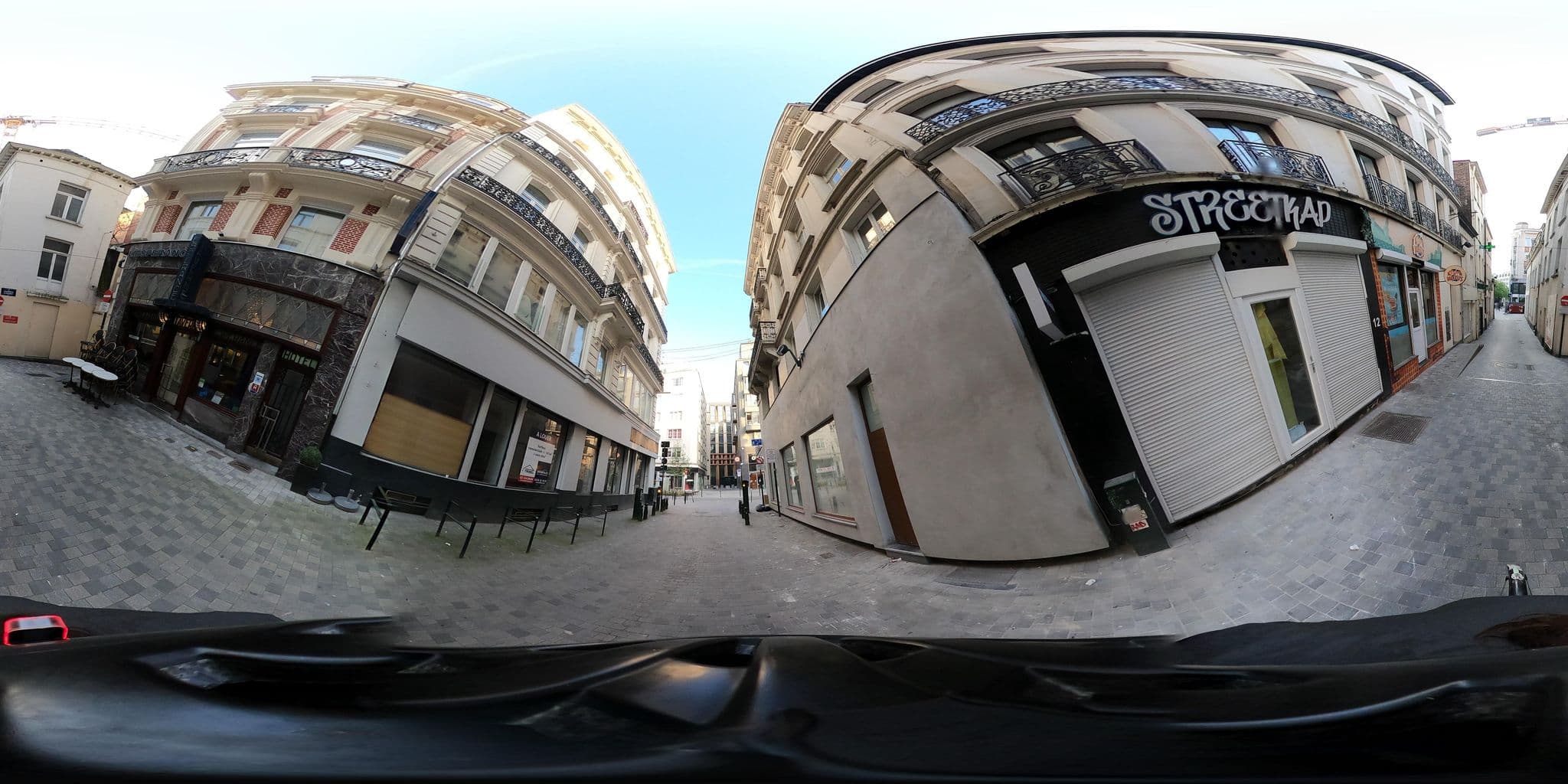 Street view near Chambre Studios Esperance Apartments, Brussels — © RaphaelPasLoin (CC BY-SA · Mapillary)