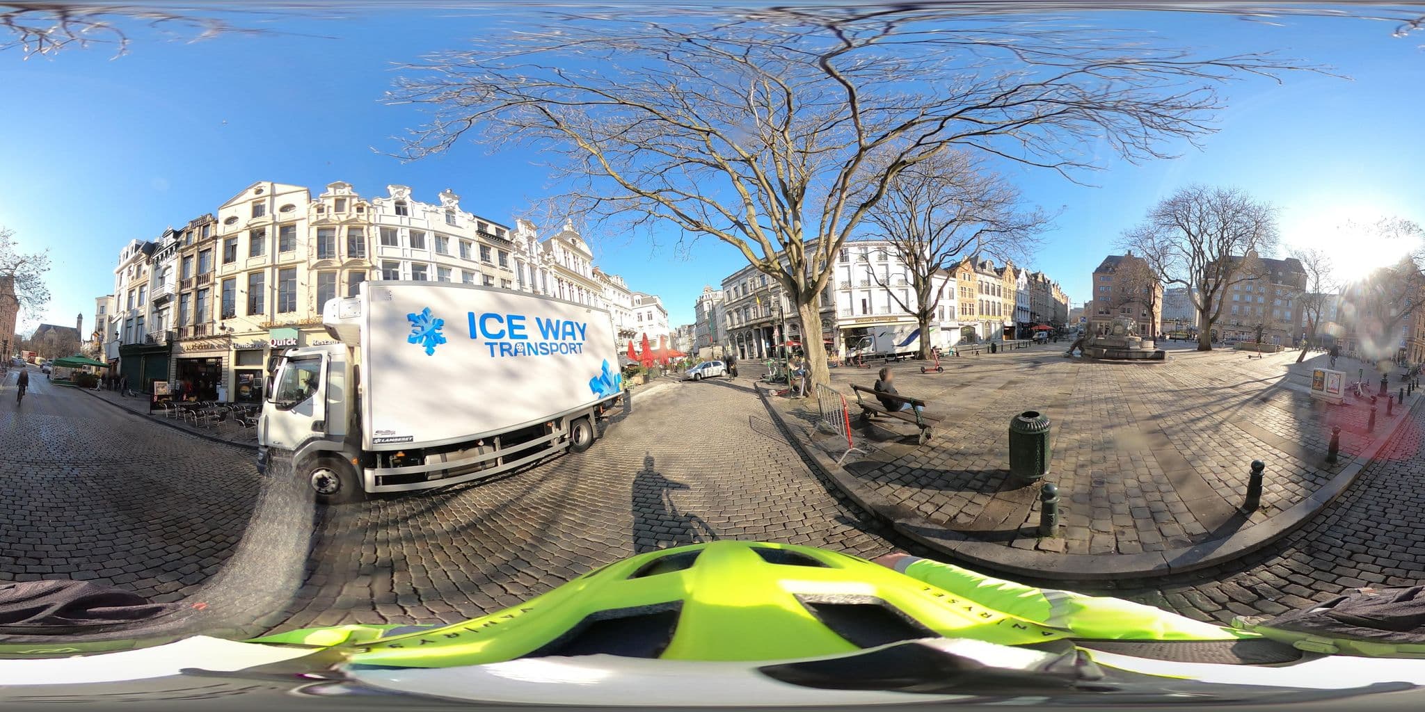 Street view near Rentbynight Sprl, Brussels — © Stefdegreef (CC BY-SA · Mapillary)