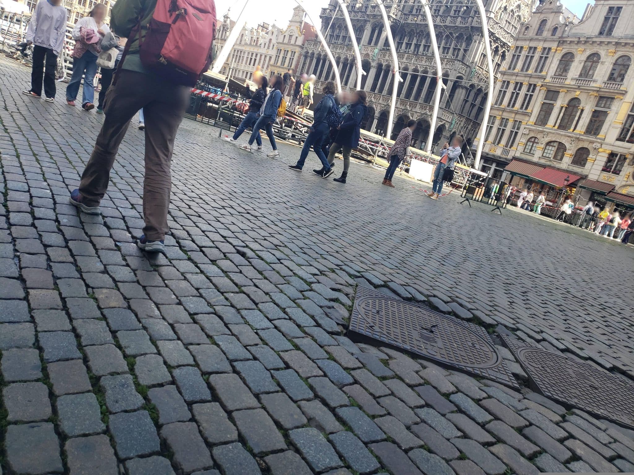 Street view near Saint Michel, Brussels — © mapfool (CC BY-SA · Mapillary)